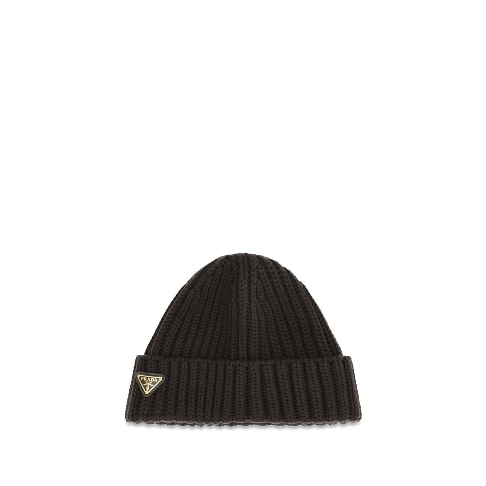 Brown Wool Oves Aries Beanie
