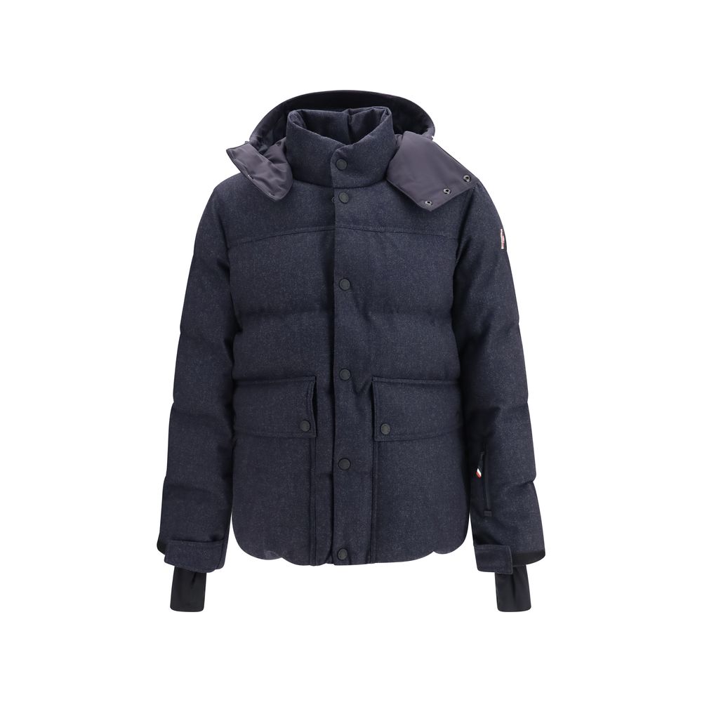 Blue Wool Oves Aries Full-Length Jacket