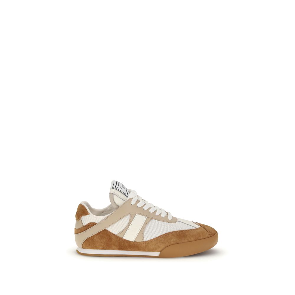Brown Rubber Athletic Sneakers