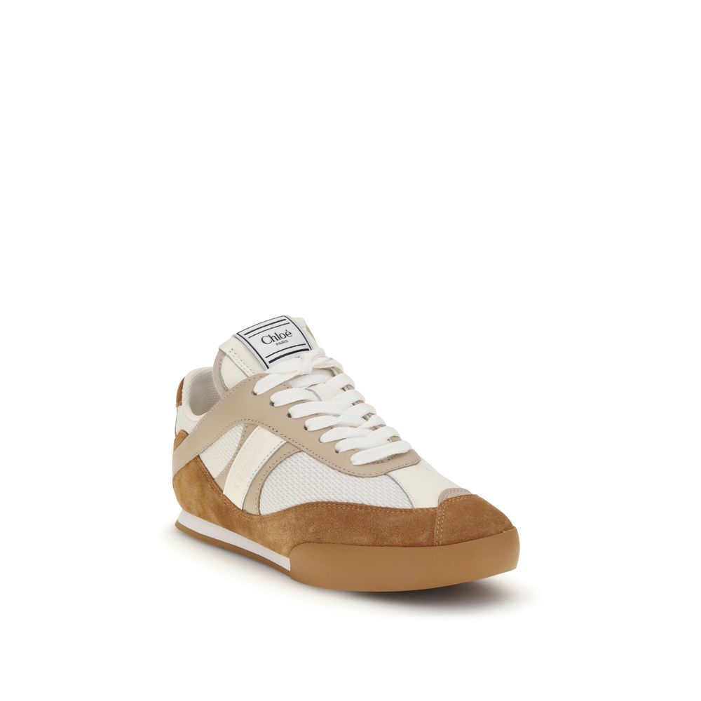 Brown Rubber Athletic Sneakers