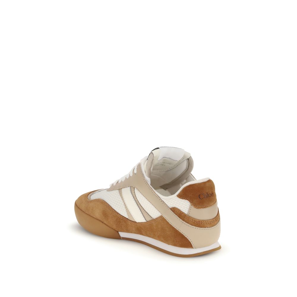 Brown Rubber Athletic Sneakers