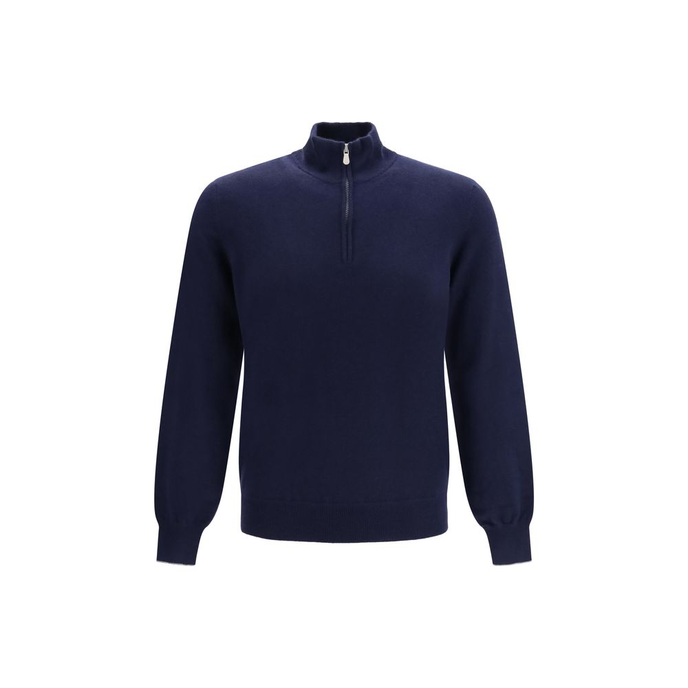 Blue Cashmere Sweater