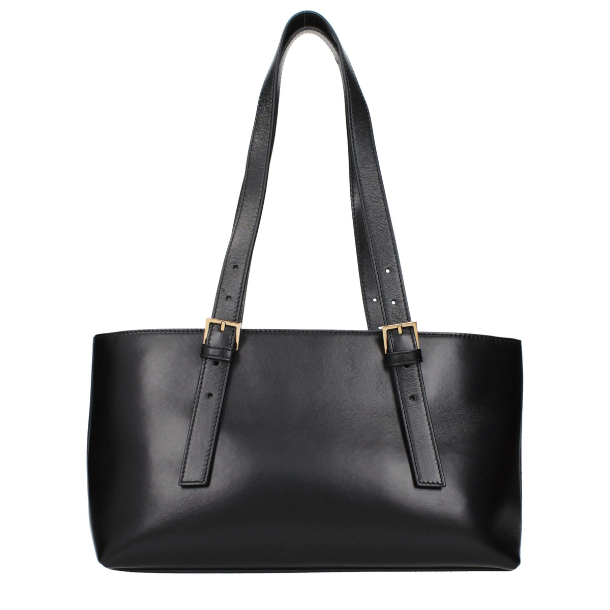 Black Leather Shoulder Bag