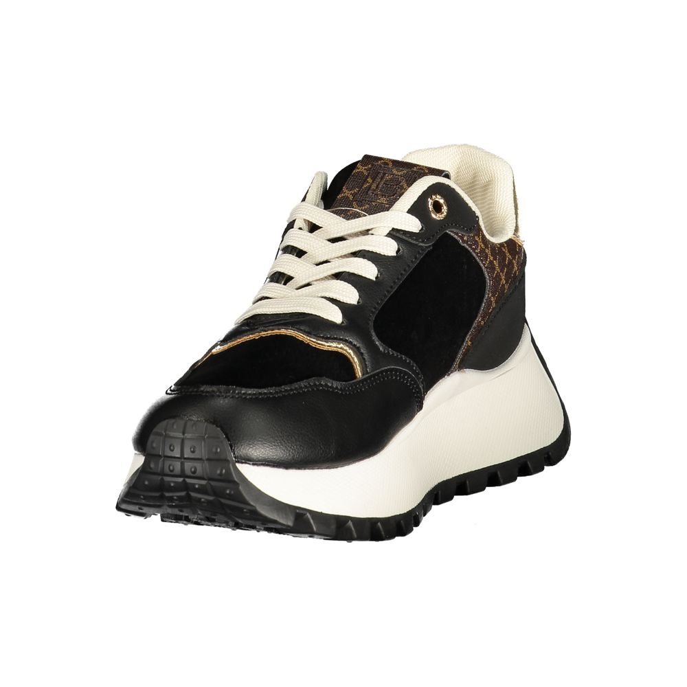 Nero Polyurethane Women's Sneaker