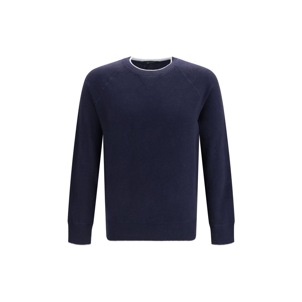 Blue Cashmere Sweater