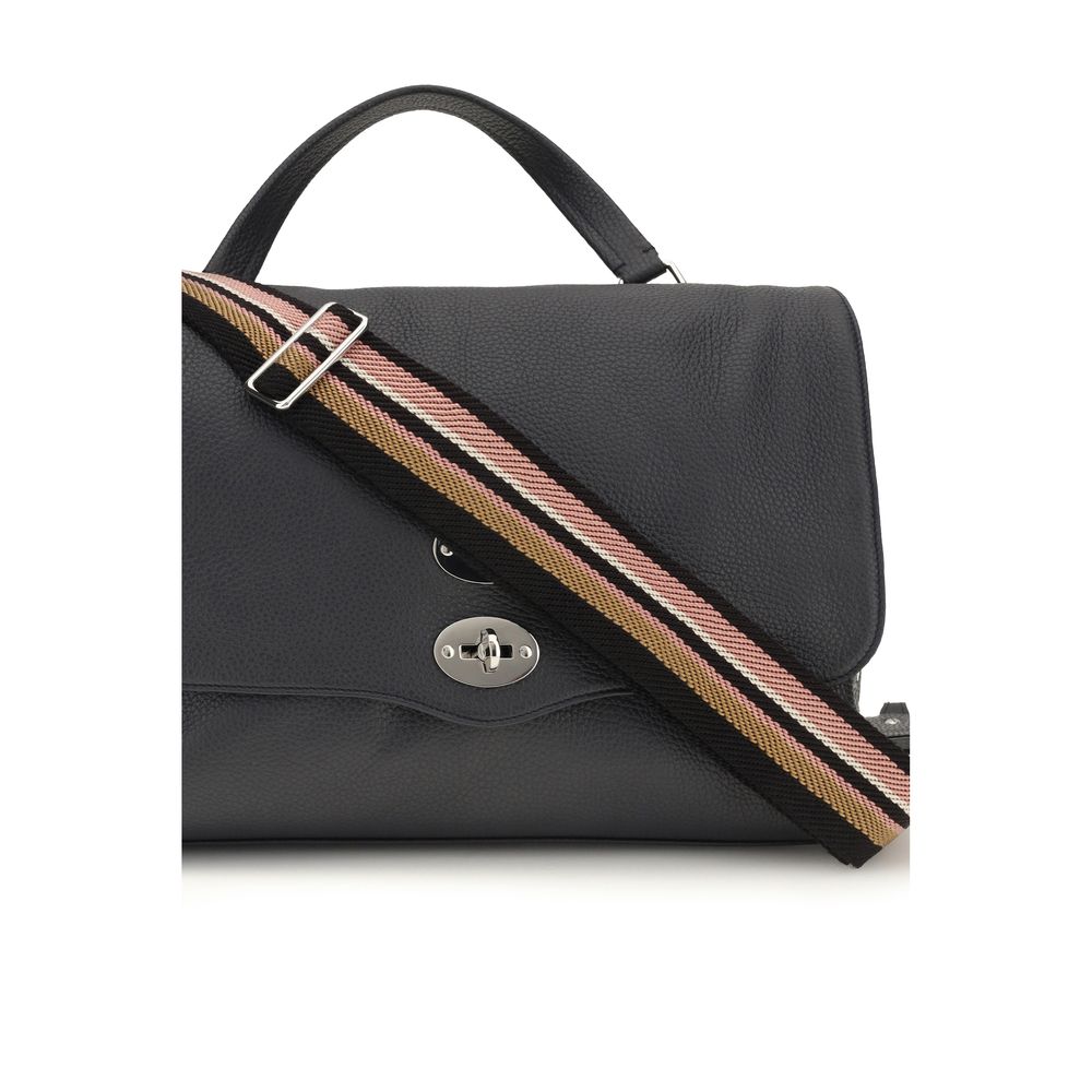 Blue Calf Leather Bos Taurus Handbag