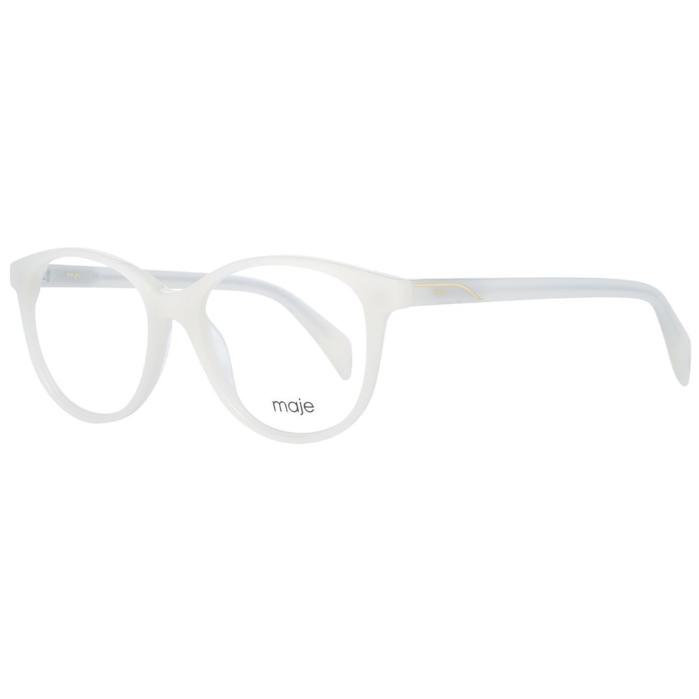 Cream Plastic Glasses (Frames)