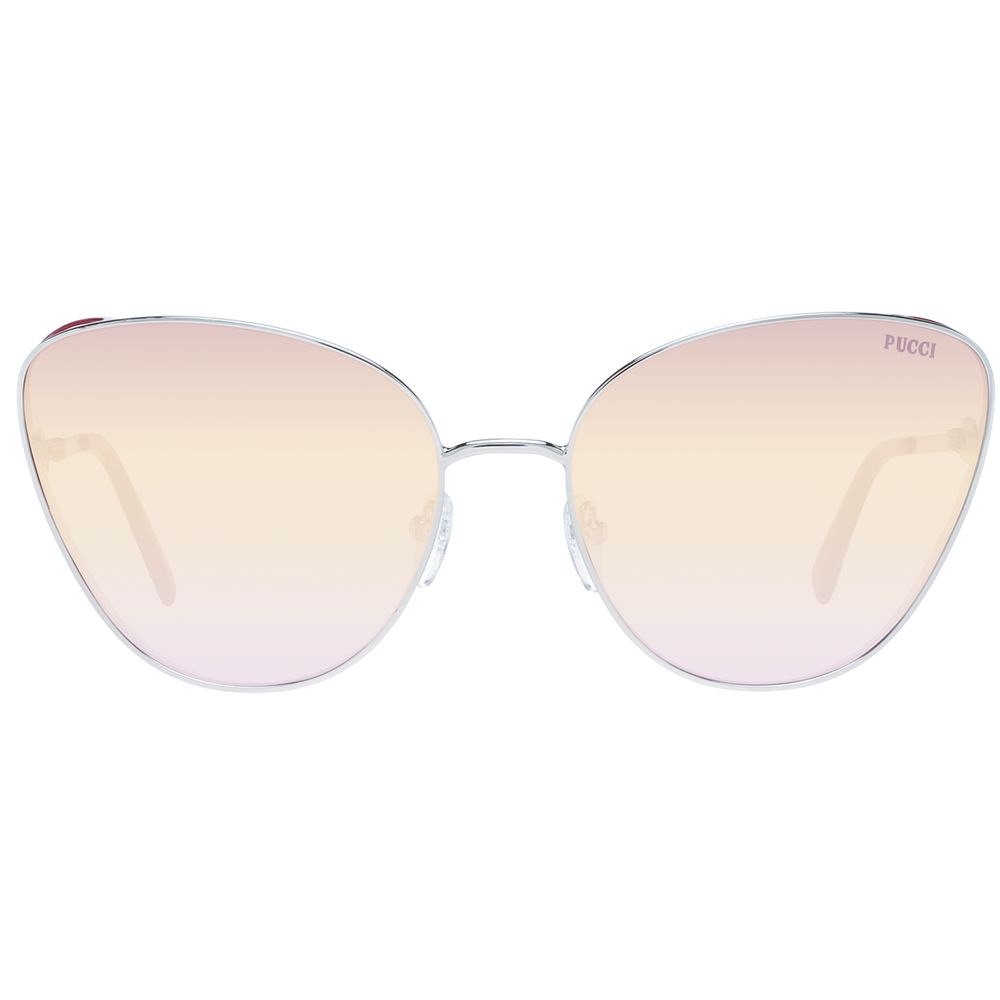 Silver Metal Sunglasses