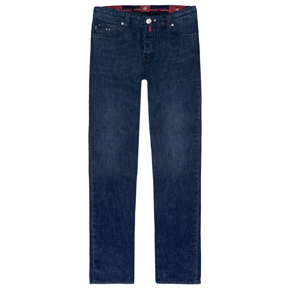 Blue Cotton Men Jeans