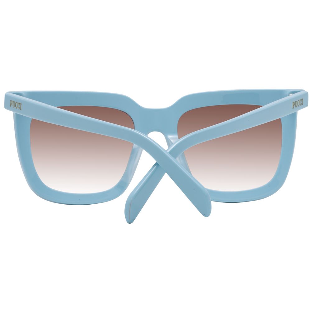 Blue Plastic Sunglasses