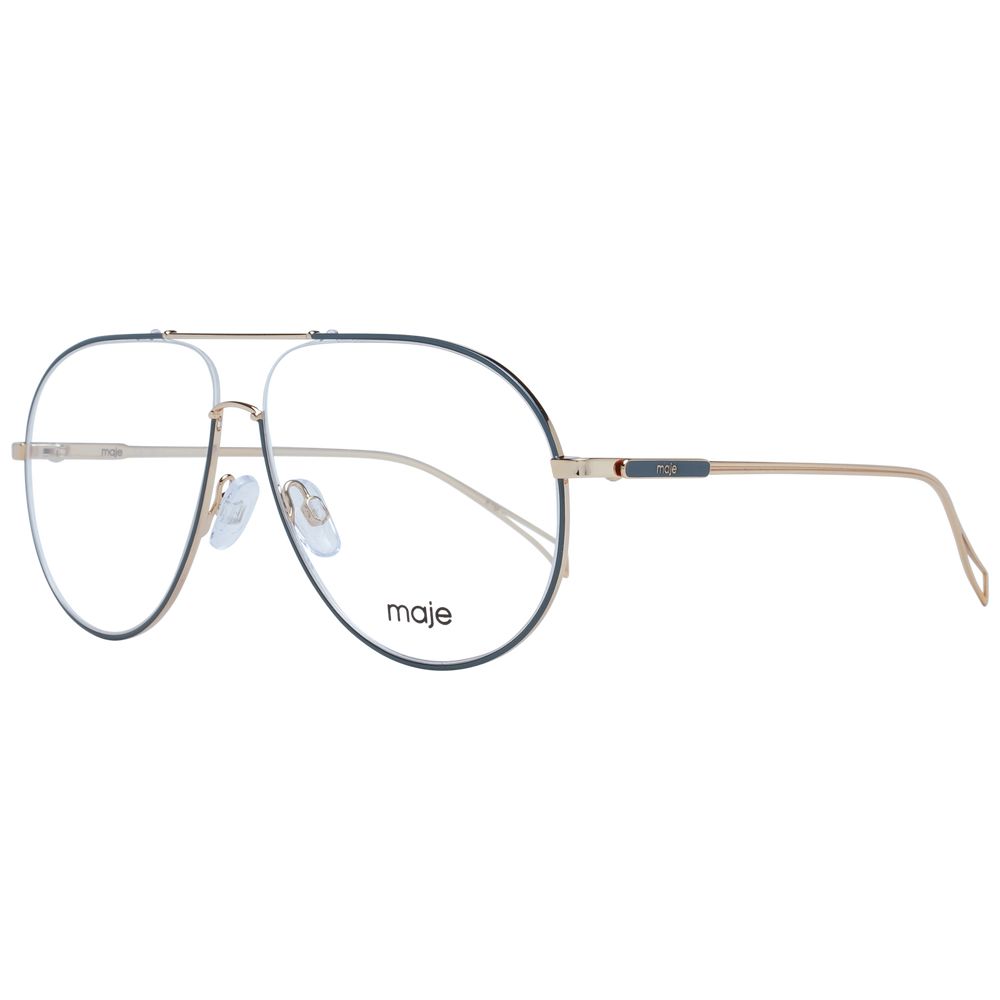 Gray Nickel Silver (Alloy) Glasses (Frames)