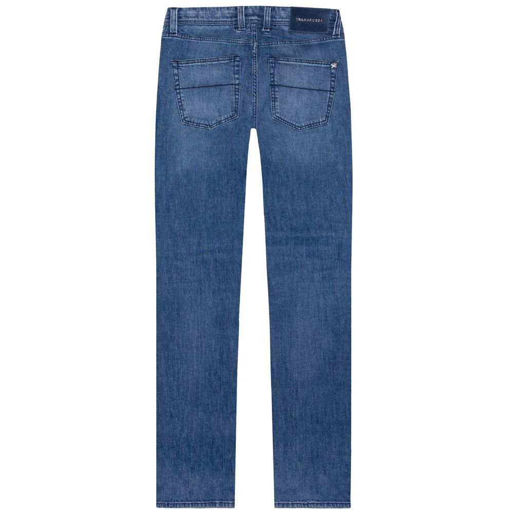 Blue Cotton Men Jeans