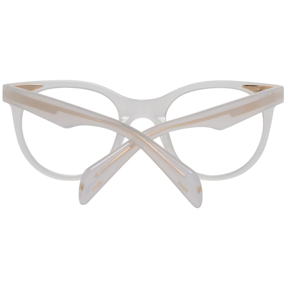 White Plastic Glasses (Frames)