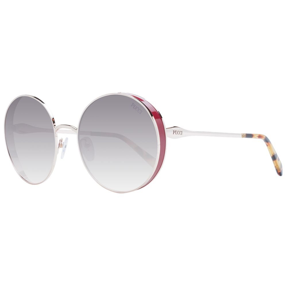 Rose Gold Metal Sunglasses