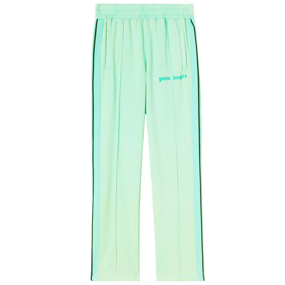 Green Nylon Men Pant