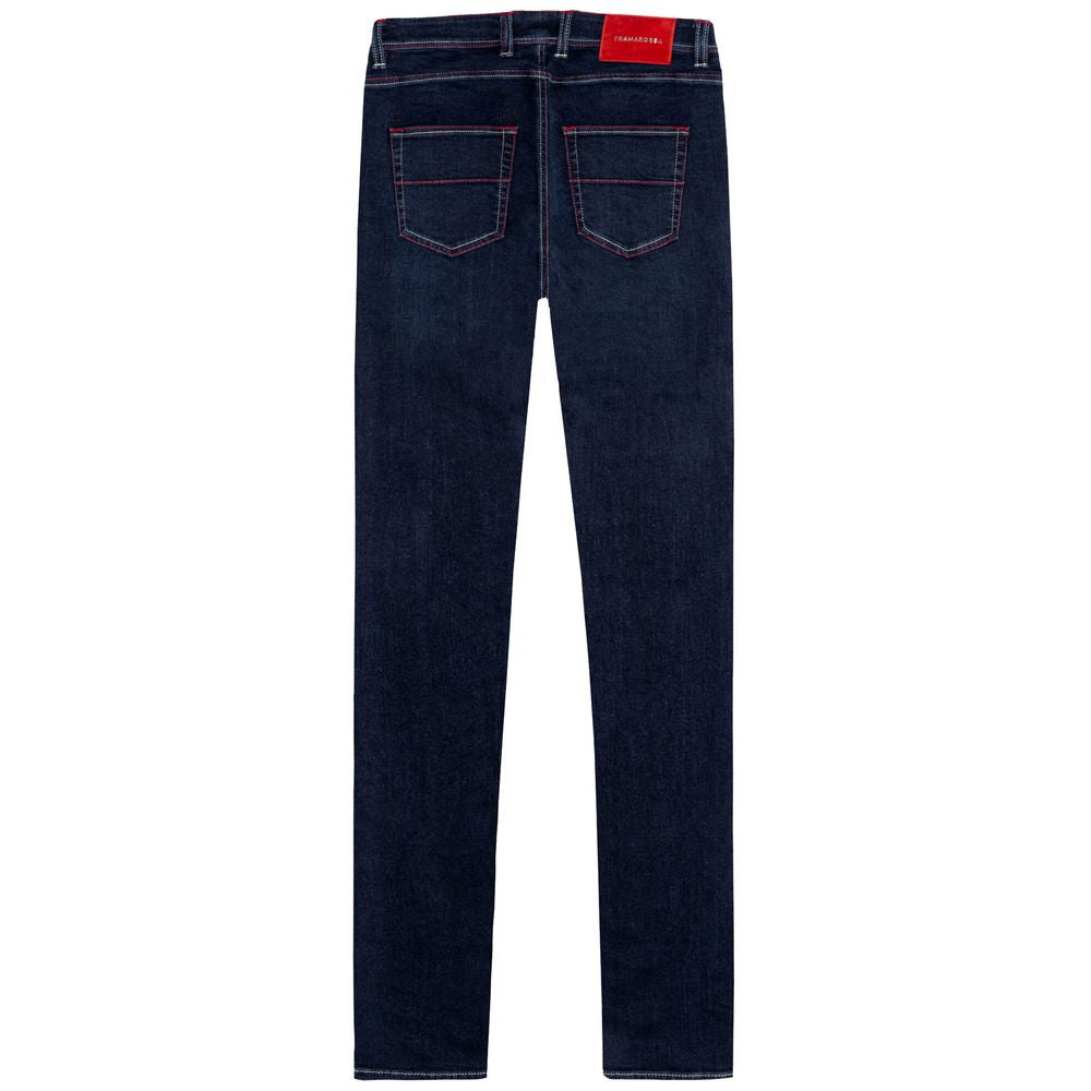 Blue Cotton Men Jeans