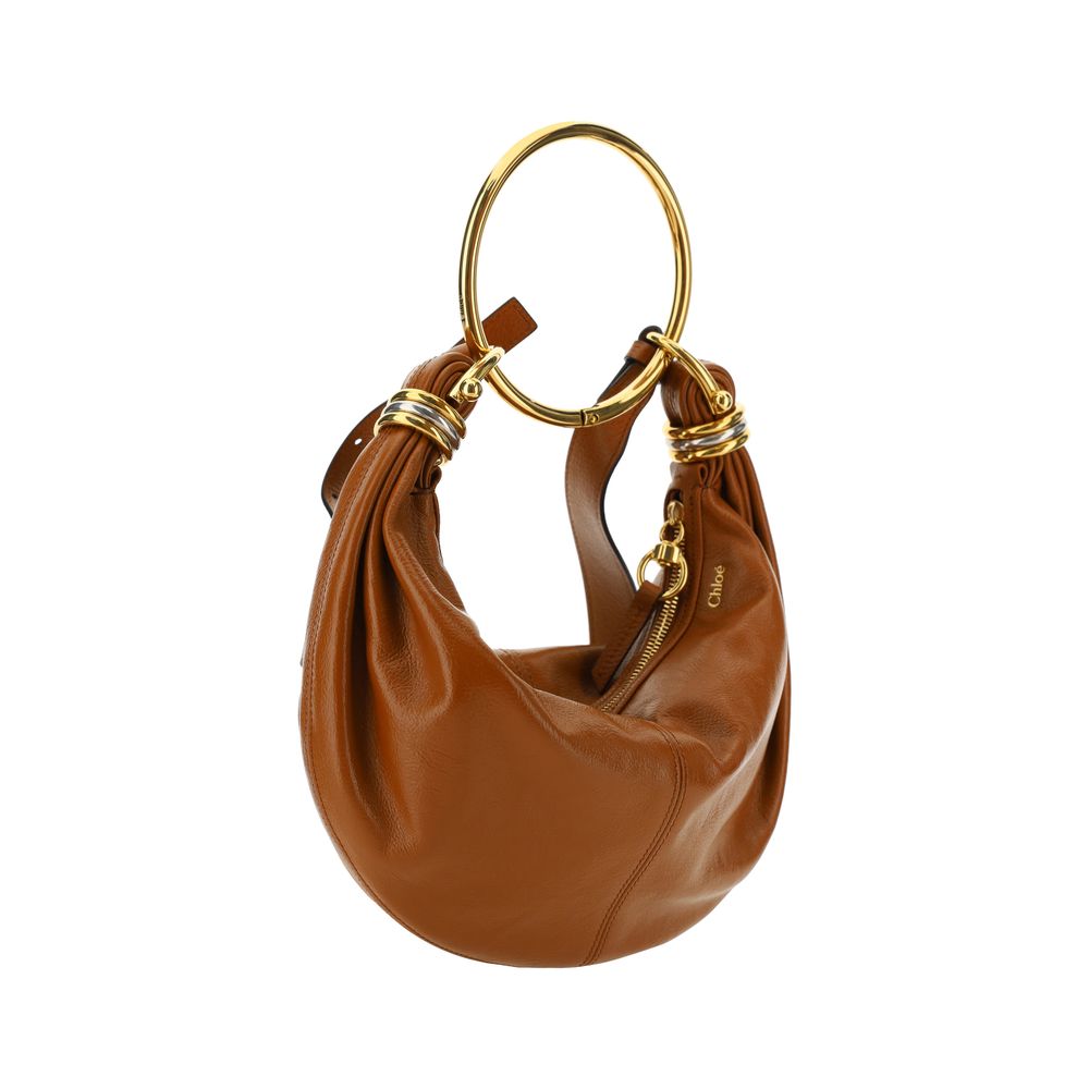 Brown Calf Leather Bos Taurus Handbag