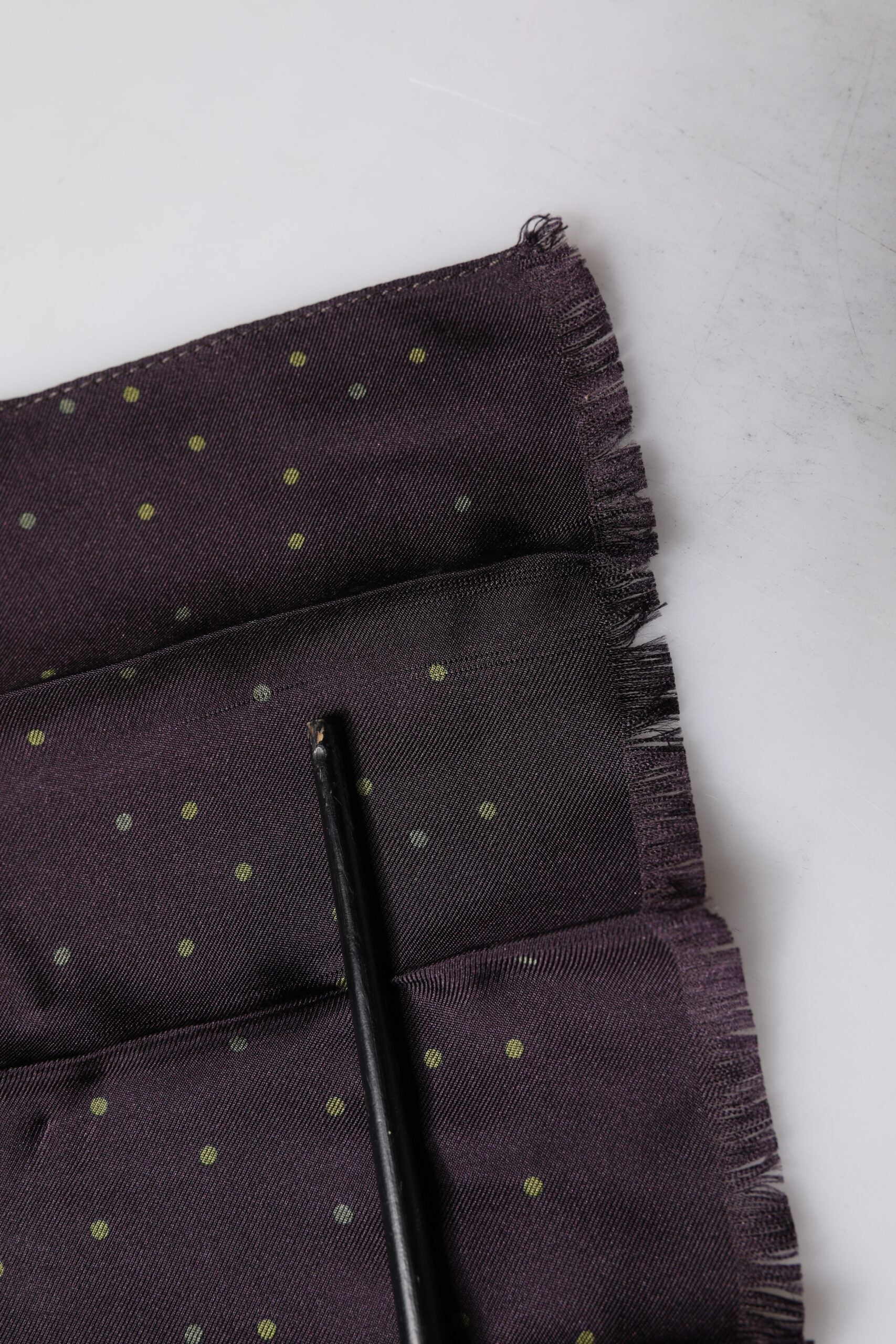 Purple Fantasy Silk Neck Wrap Shawl Scarf