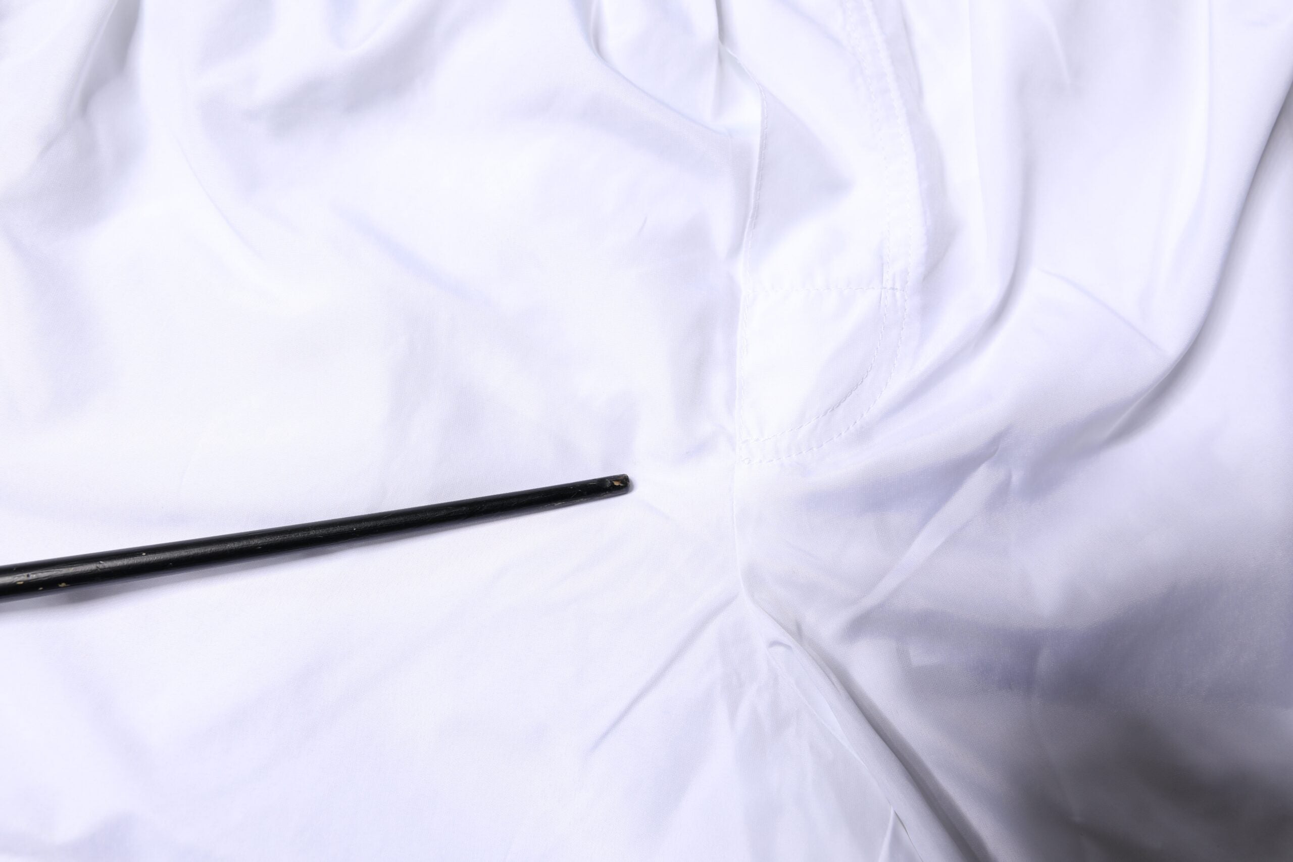 White Stripes Beachwear Shorts 2 Pc Swimwear