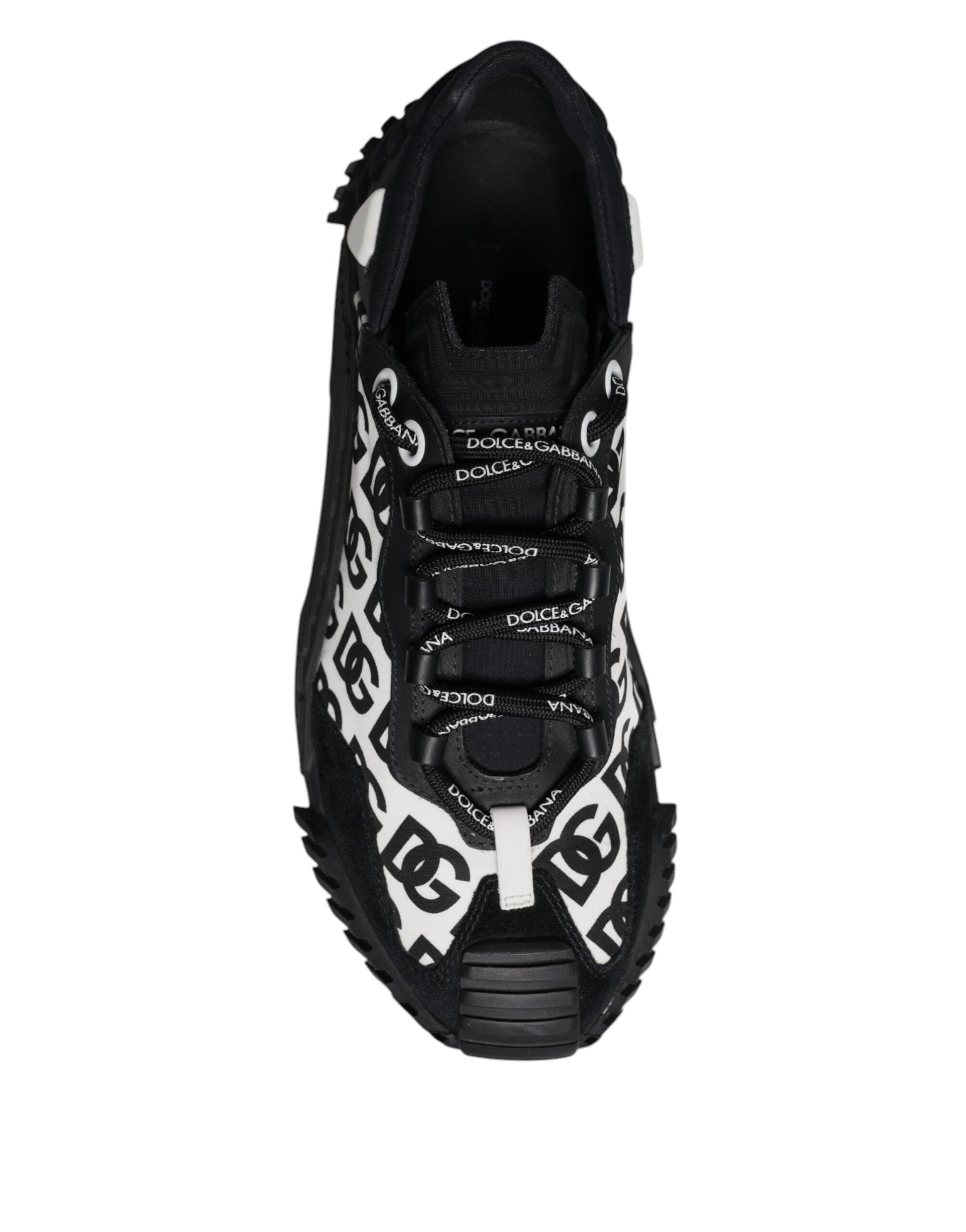 Black Logo Lace Up Low Top NS1 Sneakers Shoes