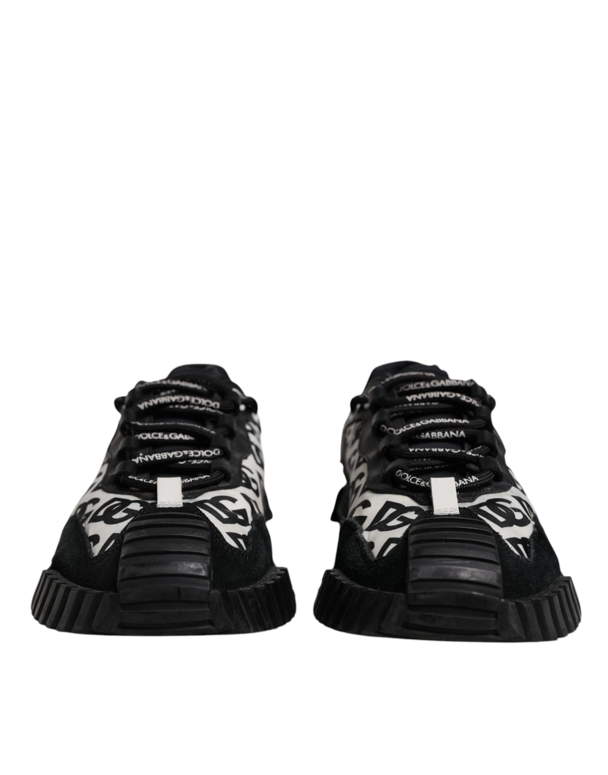 Black Logo Lace Up Low Top NS1 Sneakers Shoes