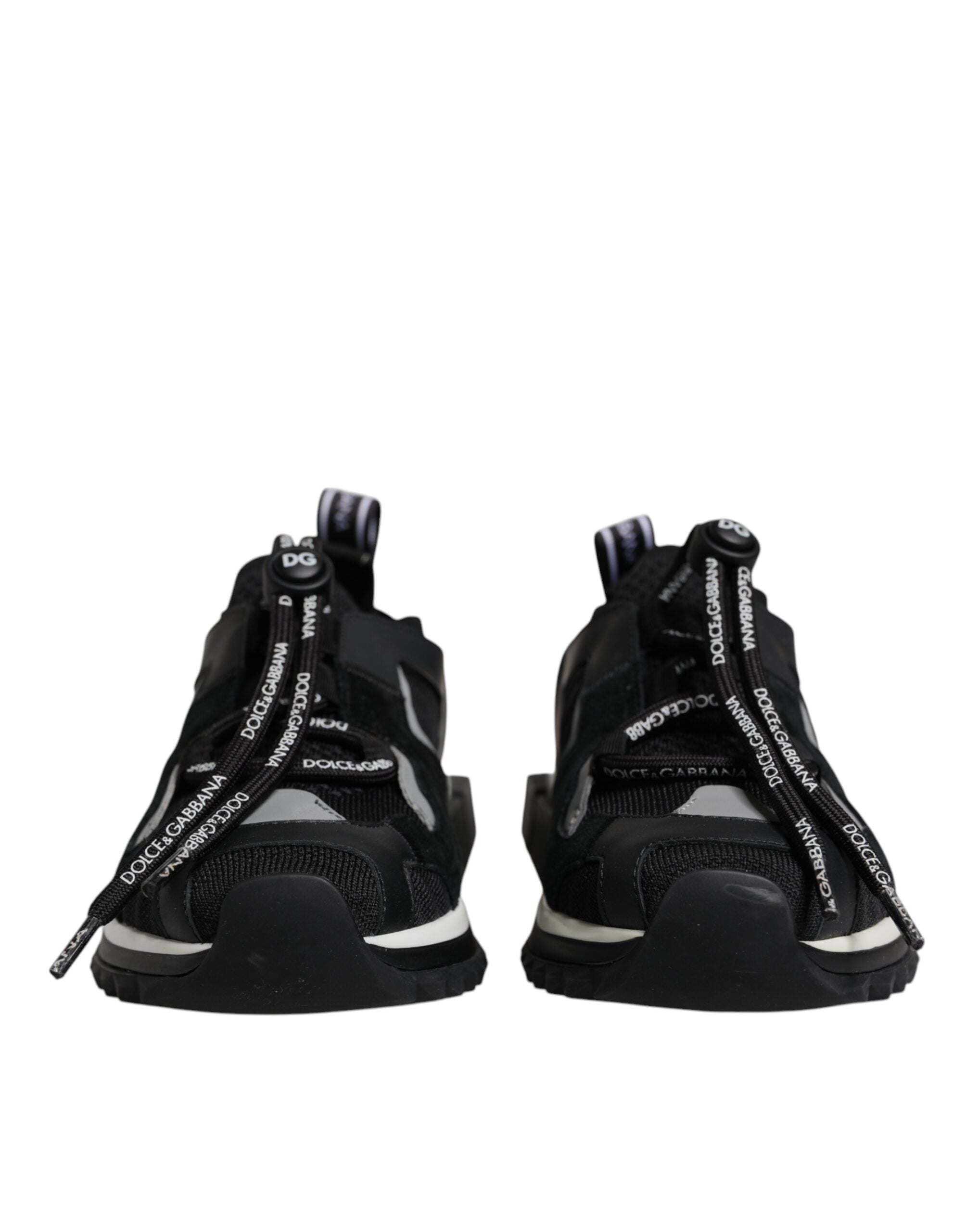 Black Mesh Sorrento Trekking Sneakers Shoes