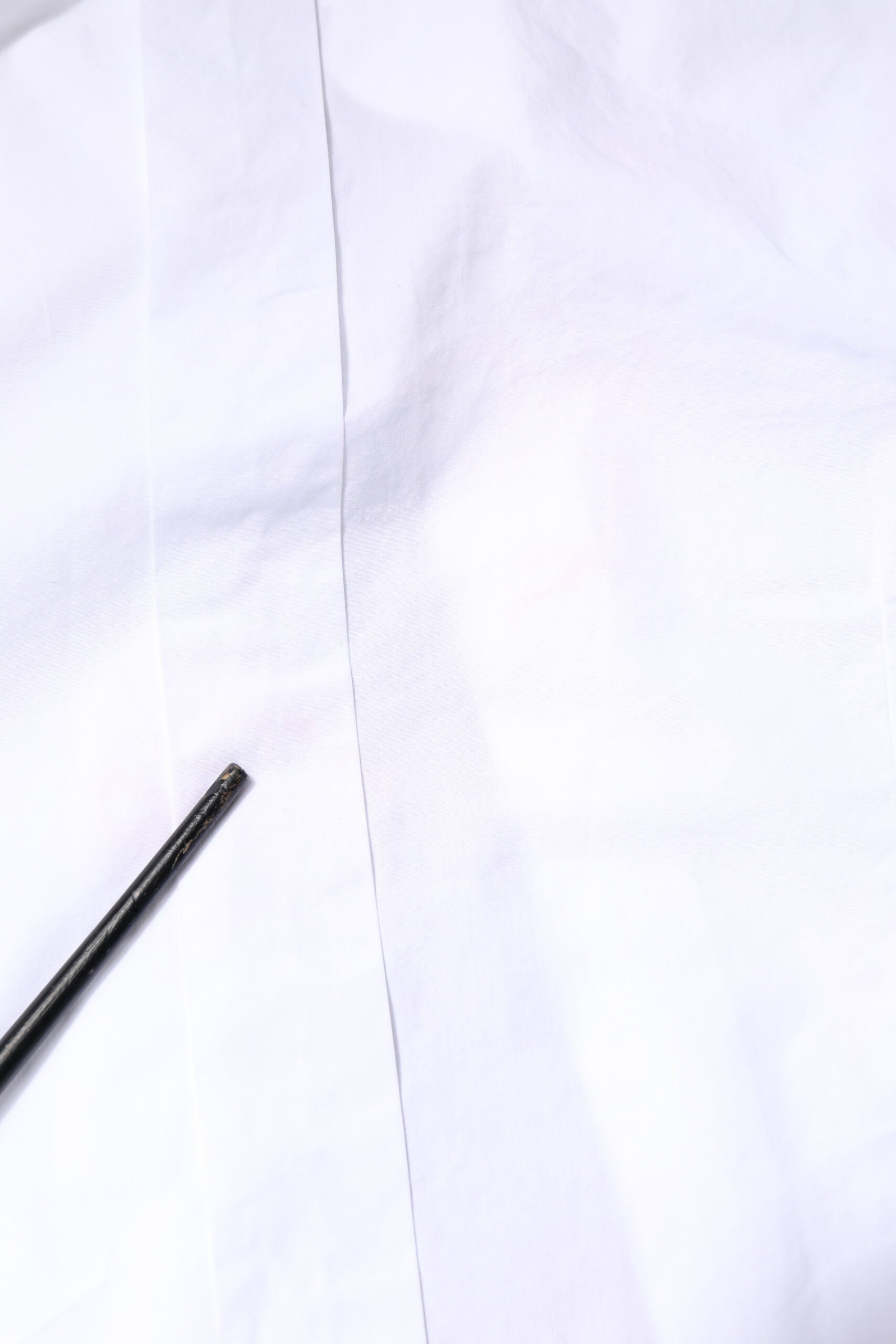 White GOLD CottonPoplin Bib Formal Dress Shirt