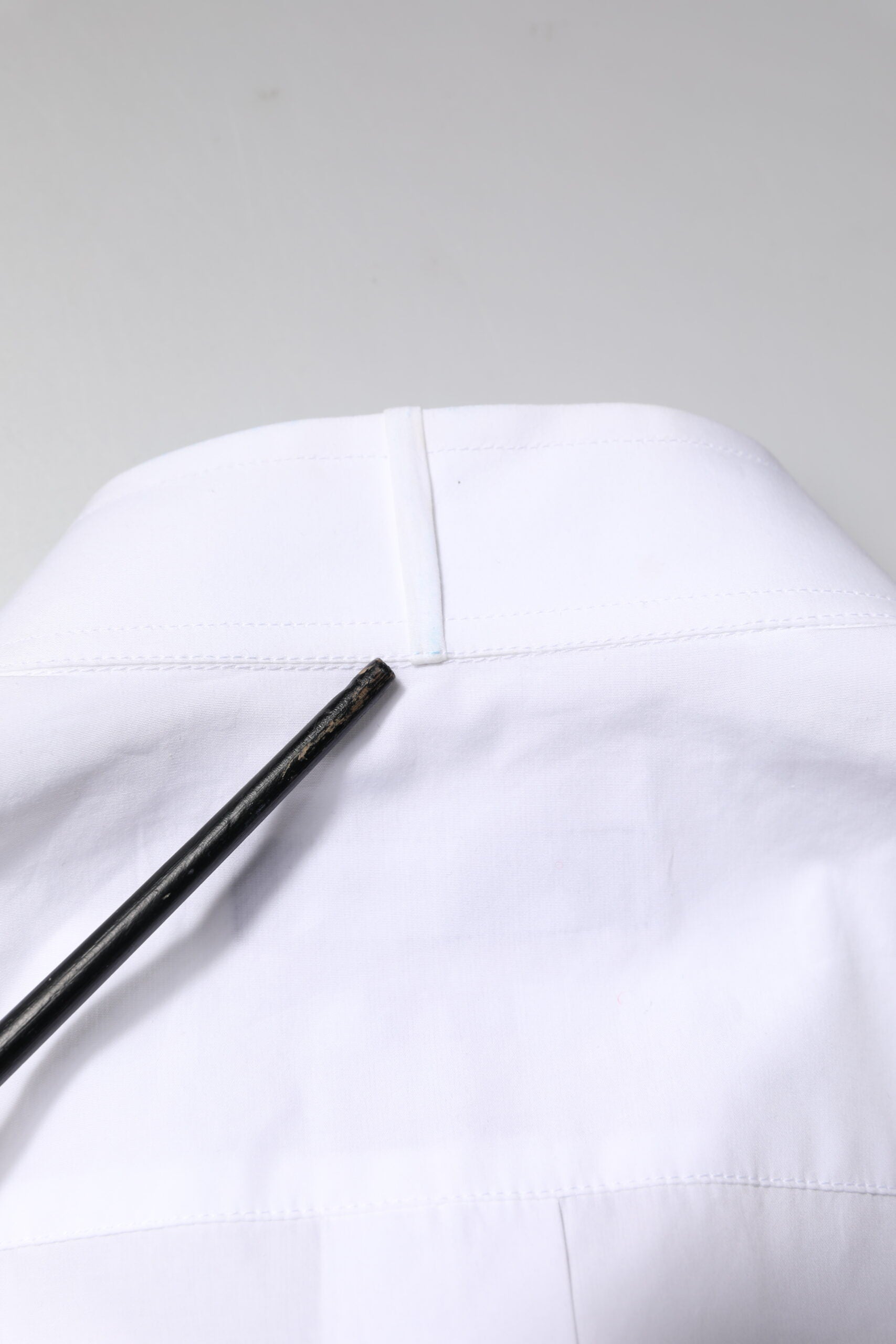 White GOLD Cotton Poplin Bib Formal Men Dress Shirt