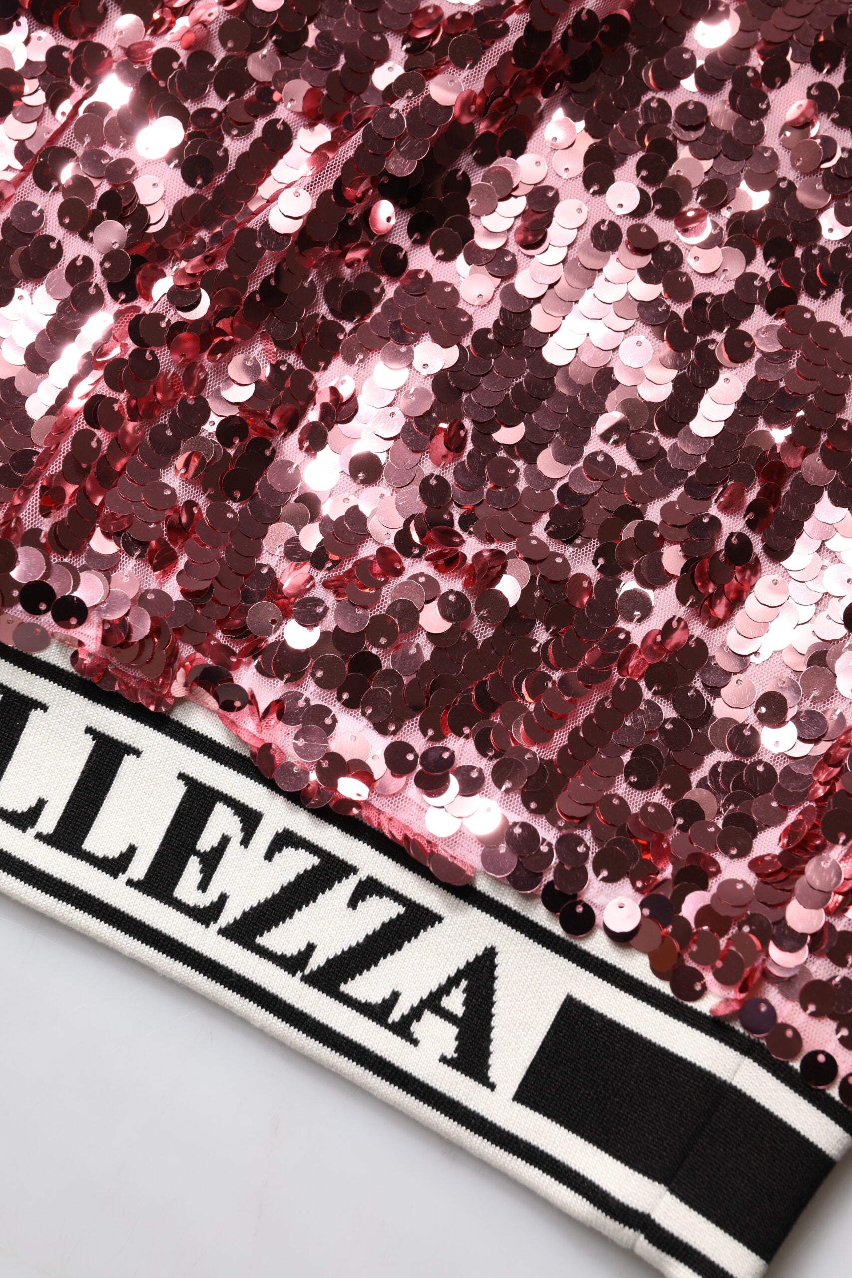 Pink DG Queen Sequin Pullover Sweater