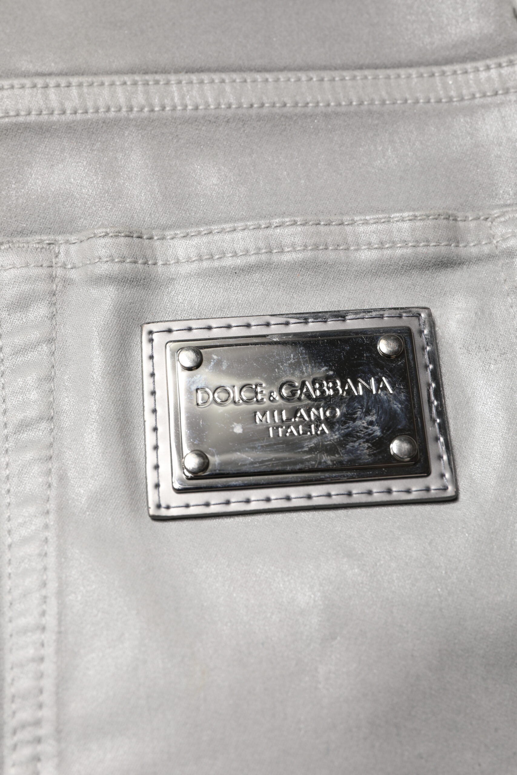 Gray Cotton Stretch Men Slim Fit Denim Jeans