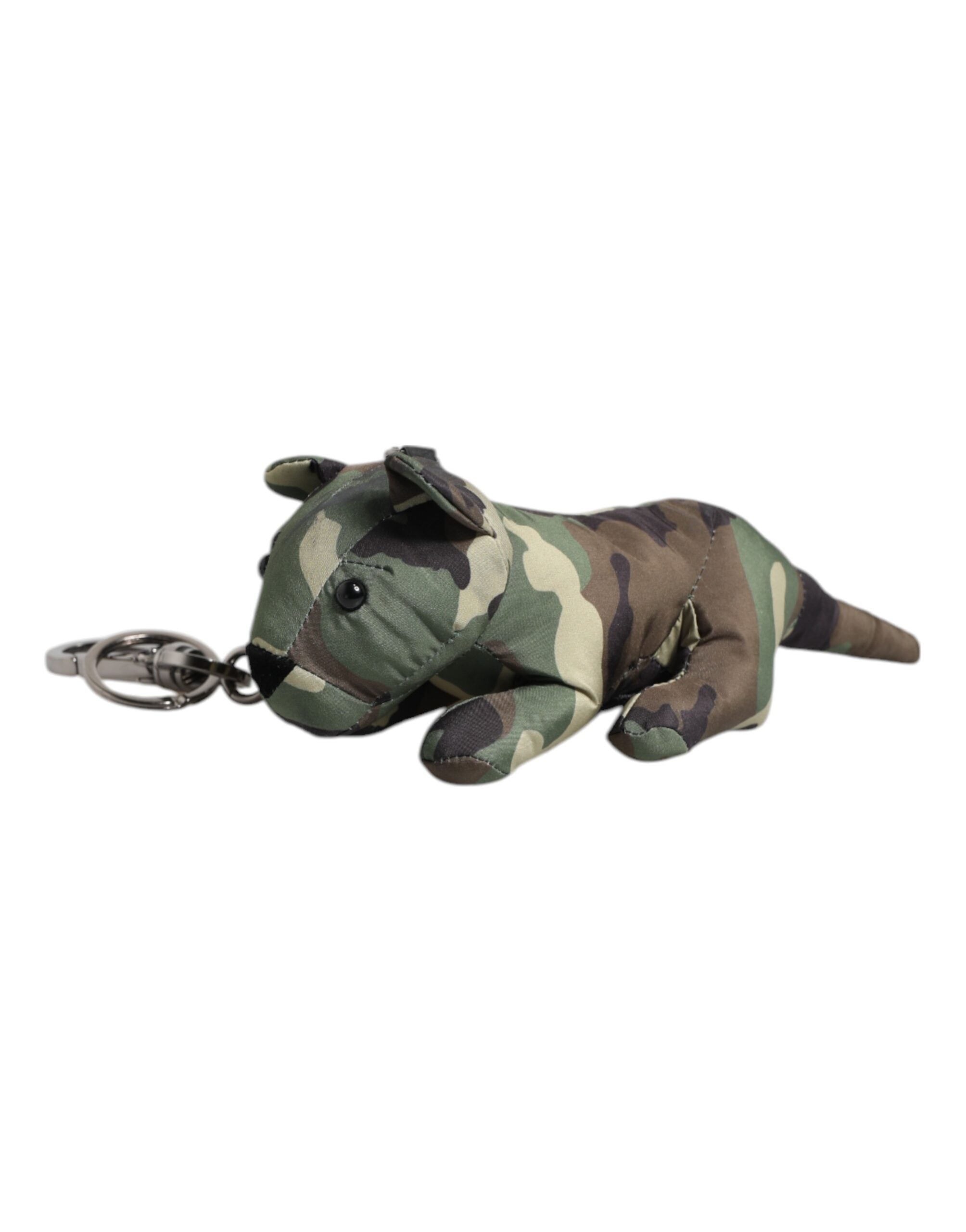 Multicolor Camouflage Animal Silhouette Keychain Keyring