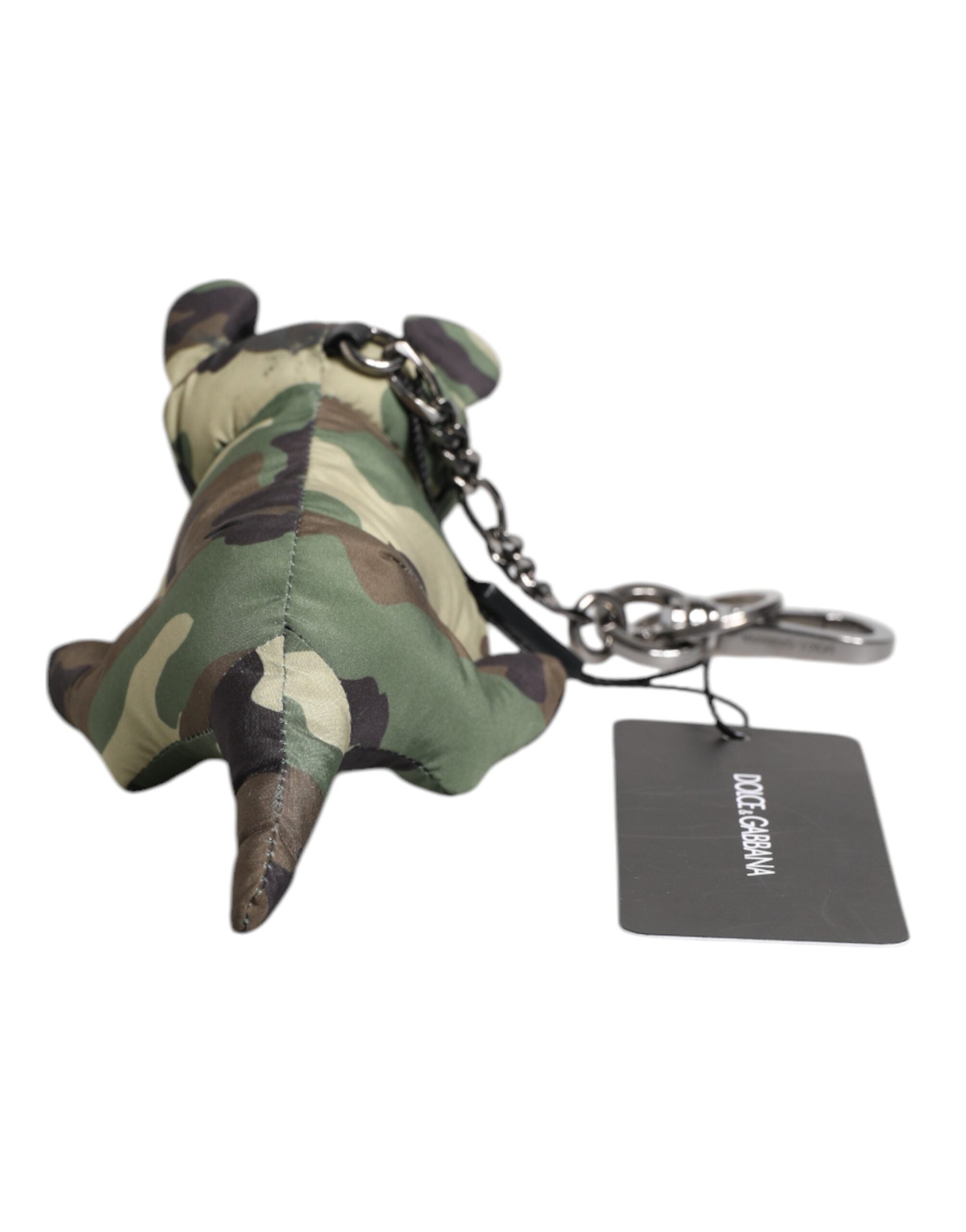Multicolor Camouflage Animal Silhouette Keychain Keyring