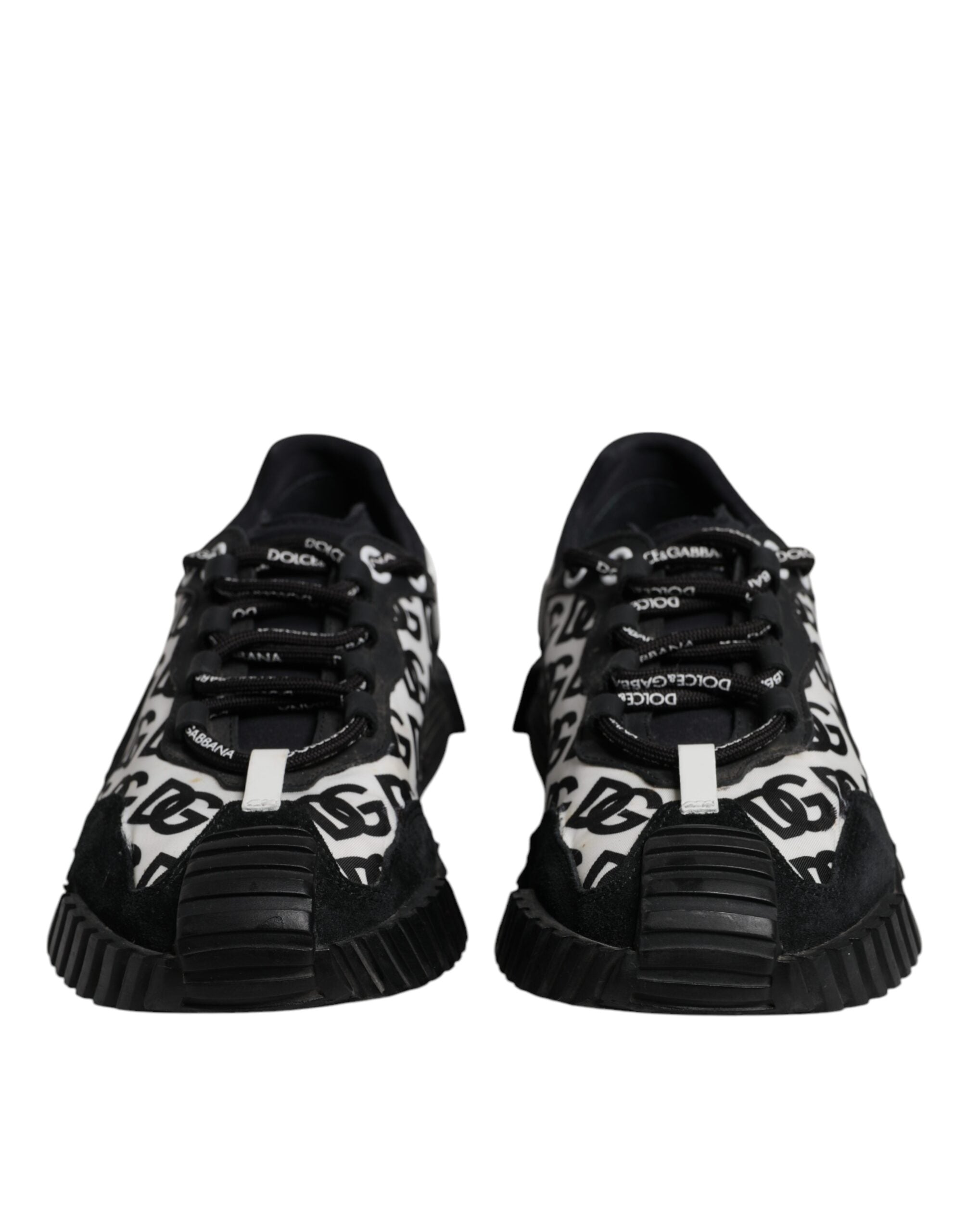 Black Logo Lace Up Low Top NS1 Sneakers Shoes