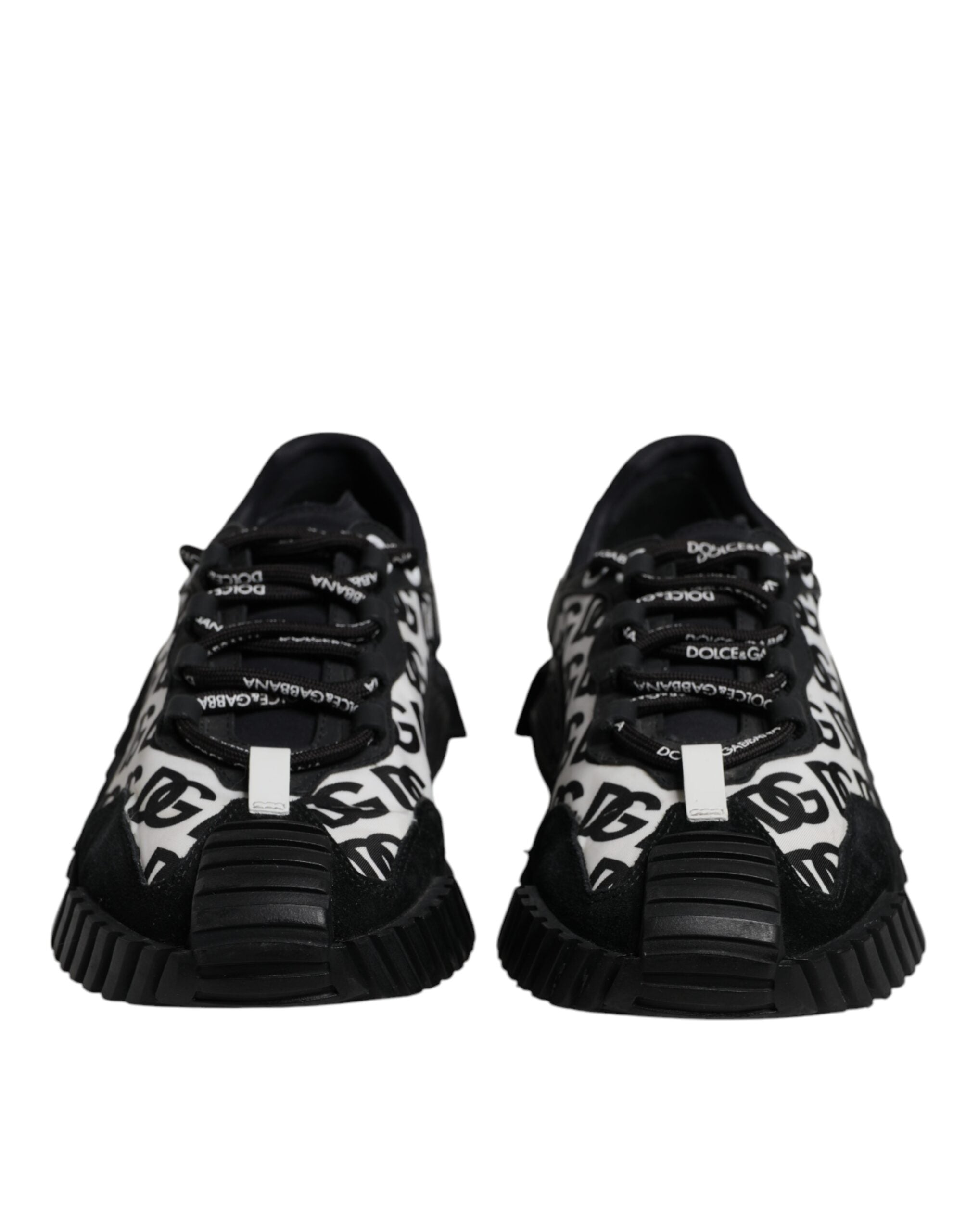 Black Logo Lace Up Low Top NS1 Sneakers Shoes