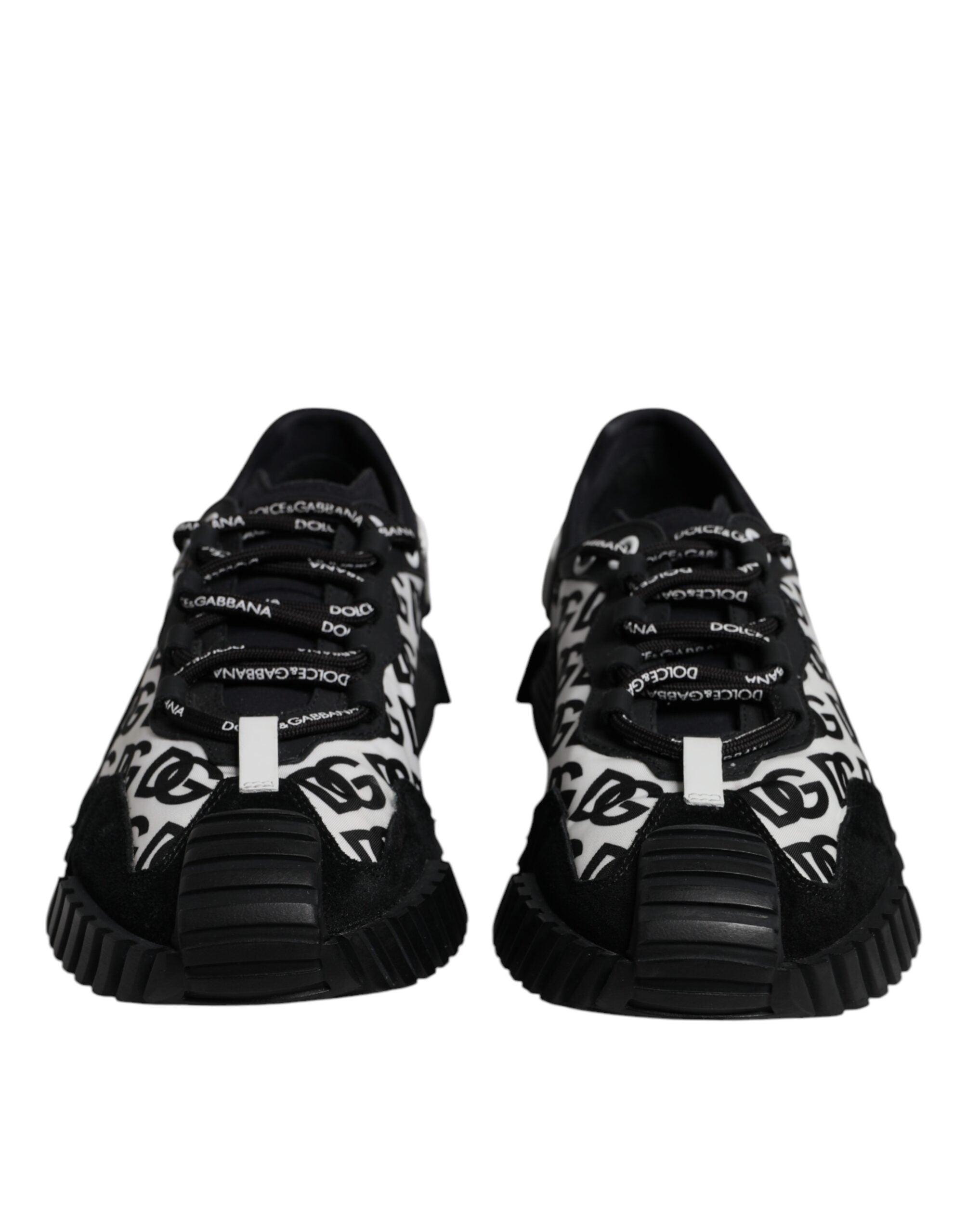Black Logo Lace Up Low Top NS1 Sneakers Shoes