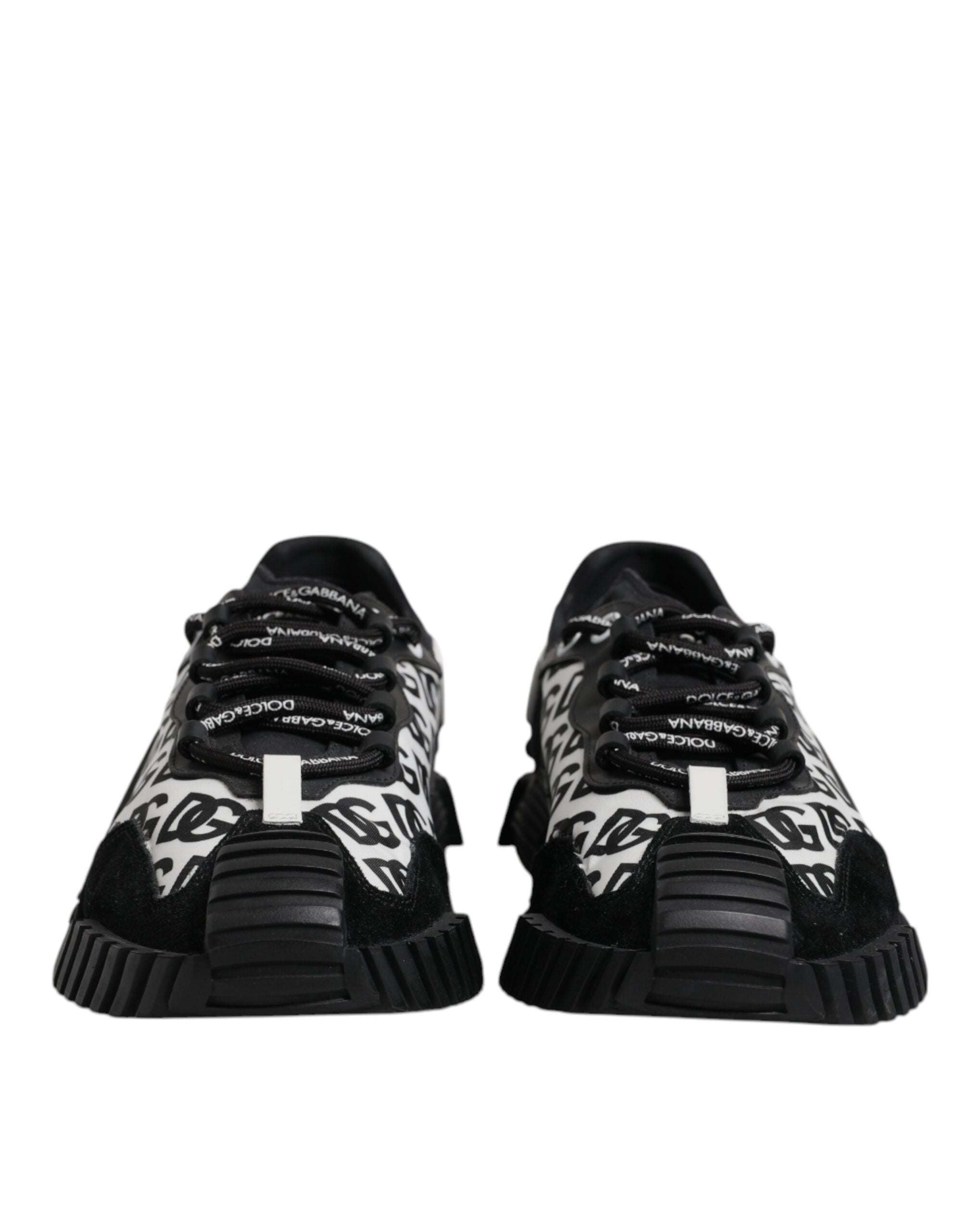 Black Logo Lace Up Low Top NS1 Sneakers Shoes