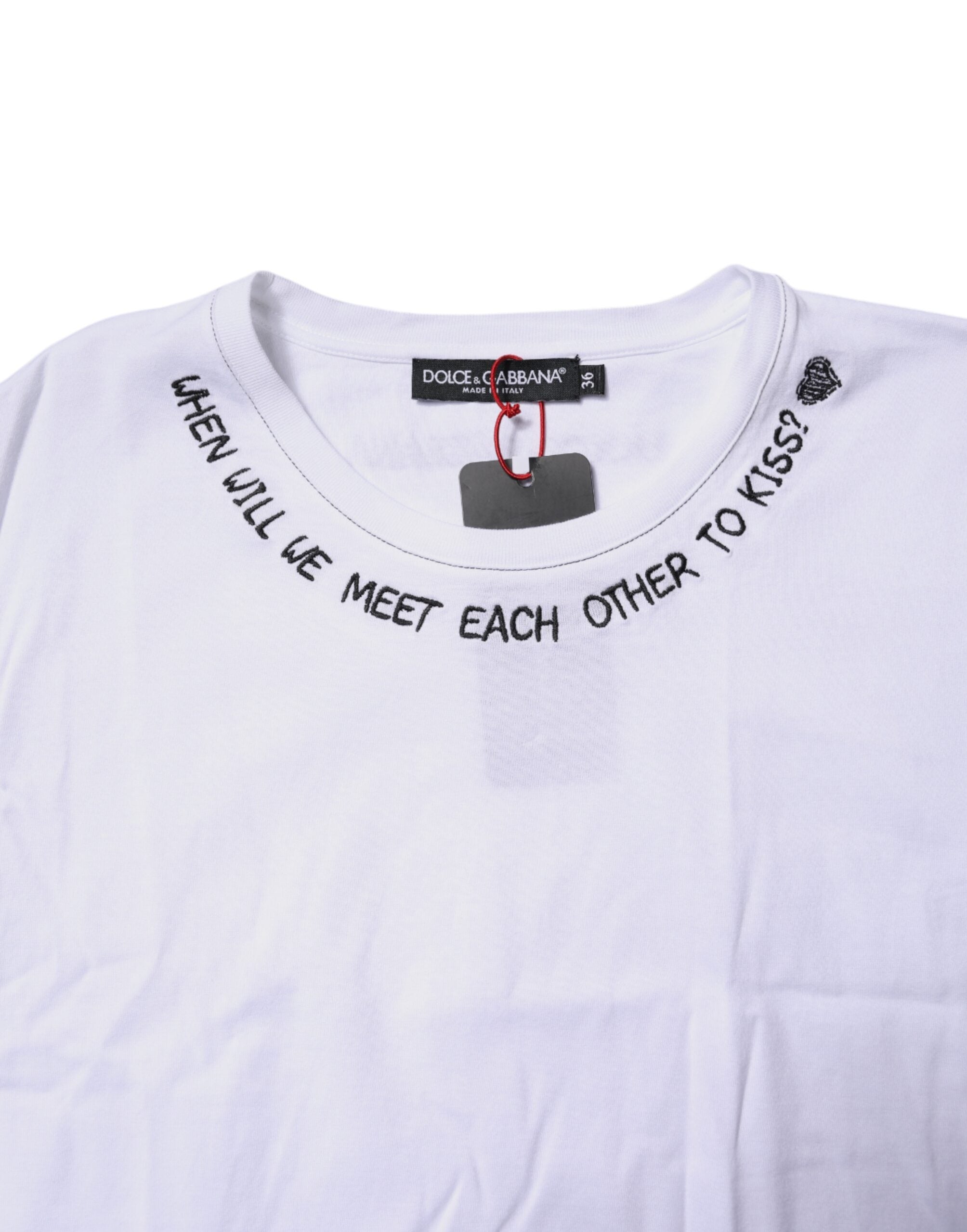 White Cotton Sleeveless Printed Tank T-shirt