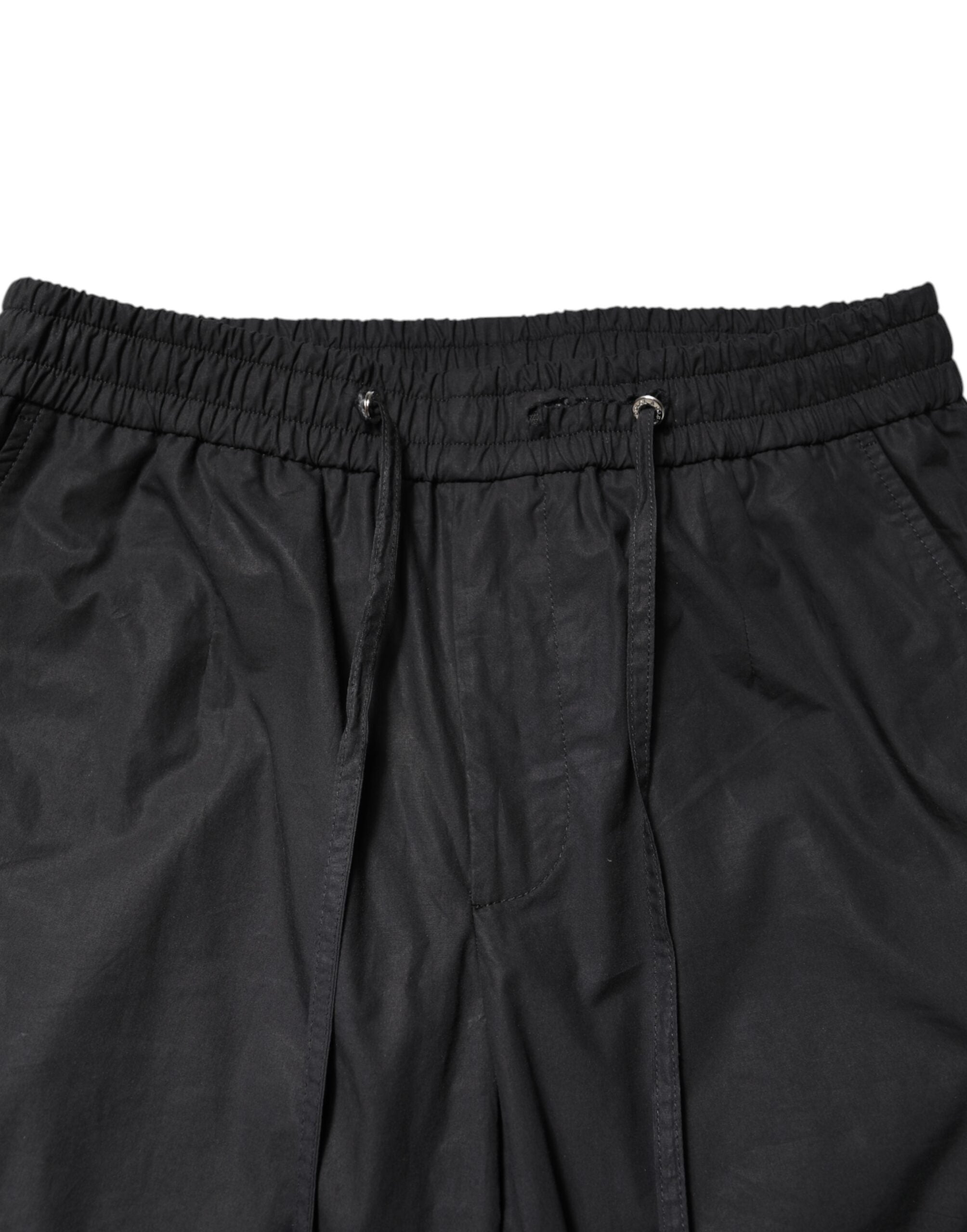 Black Cotton TAORMINA Formal 2 Piece Suit