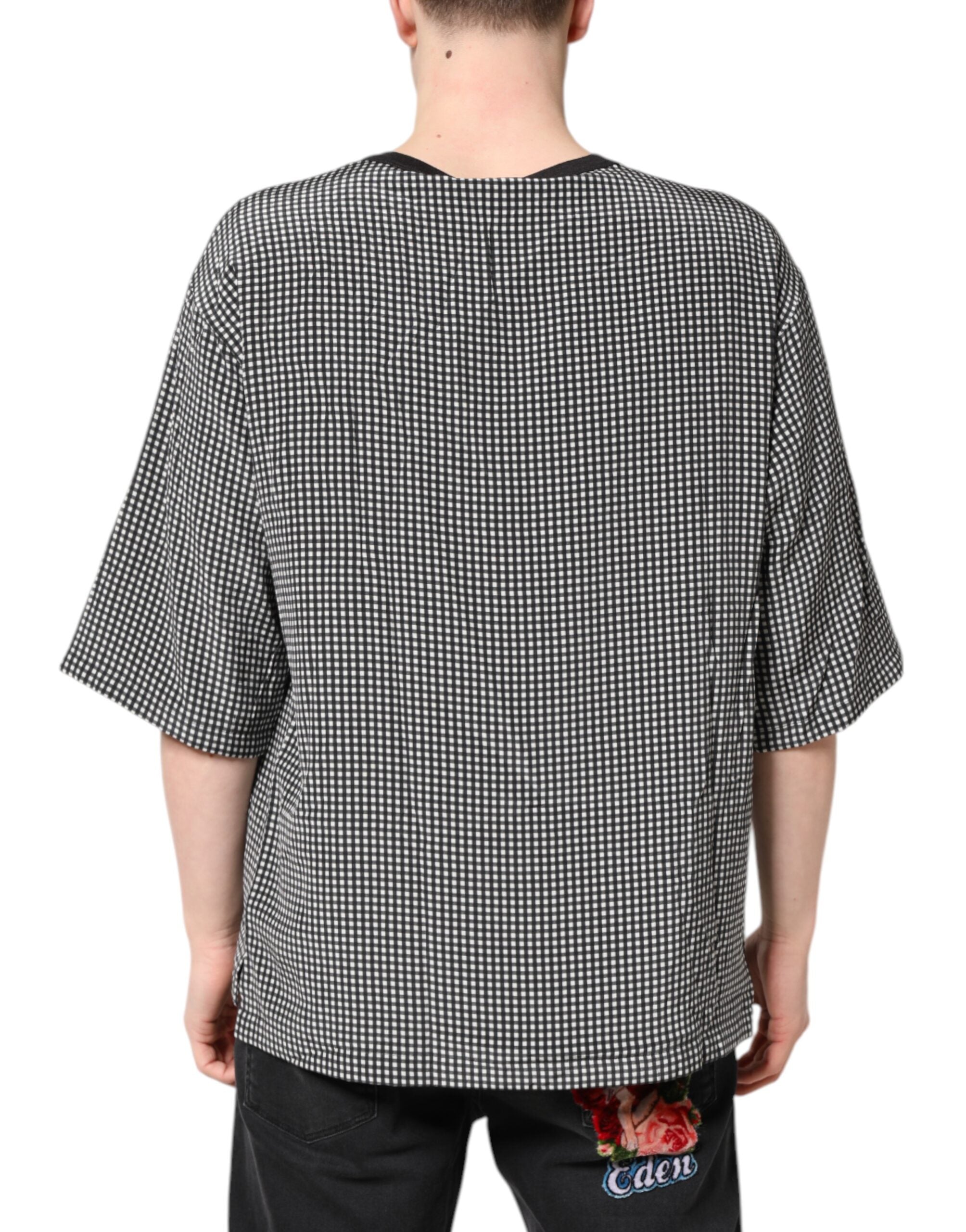 Black Graphic Print Short Sleeve T-shirt