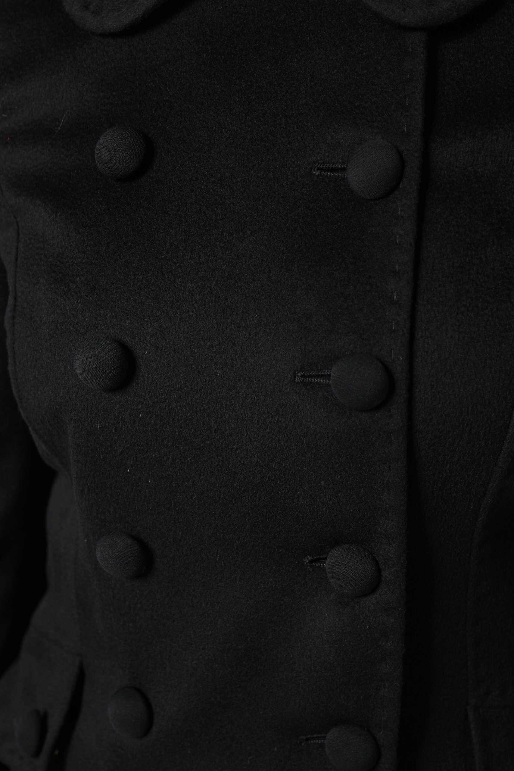 Black Wool Sartoria Italiano Blazer Jacket