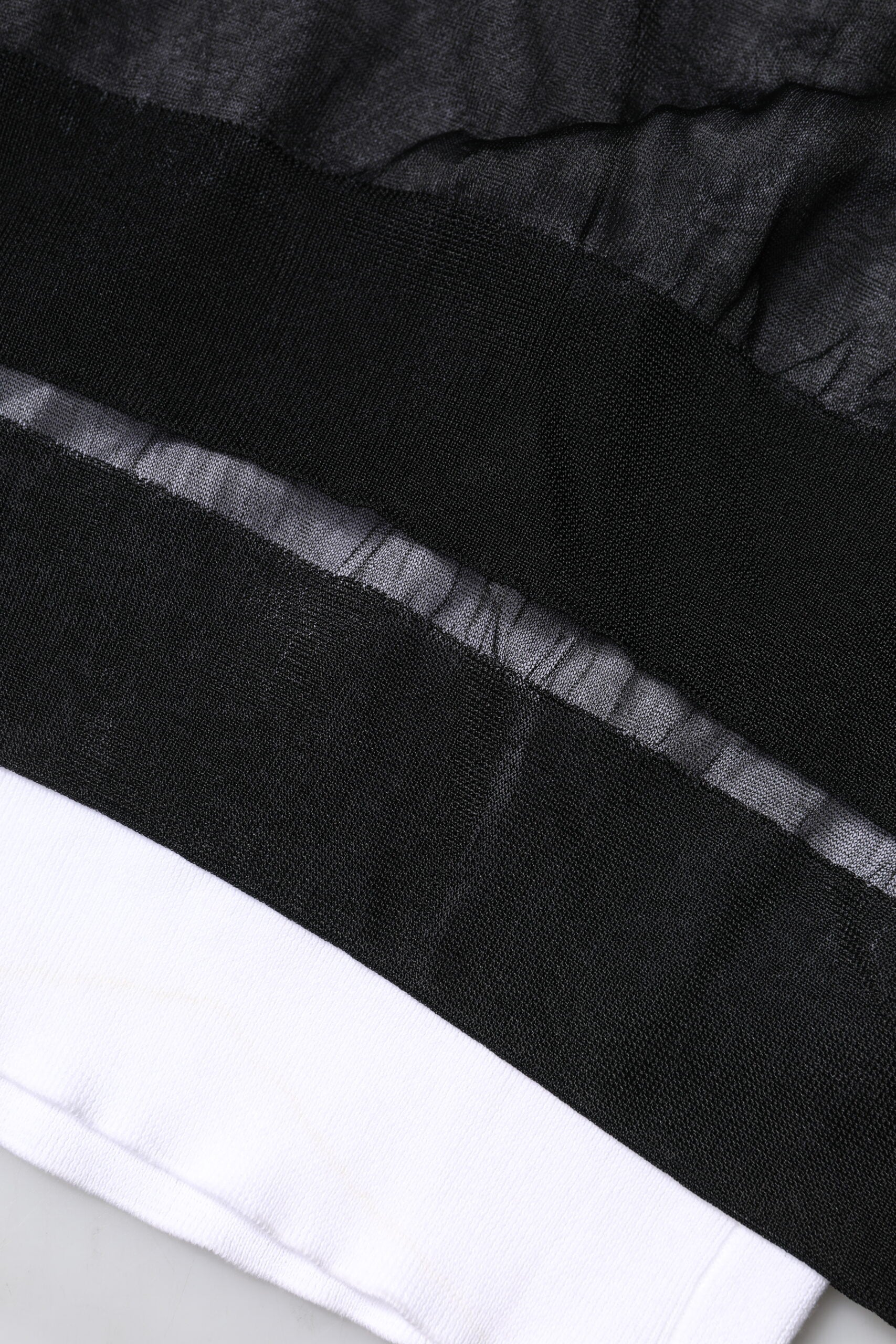 Black White Logo Knitted Pullover Sweater