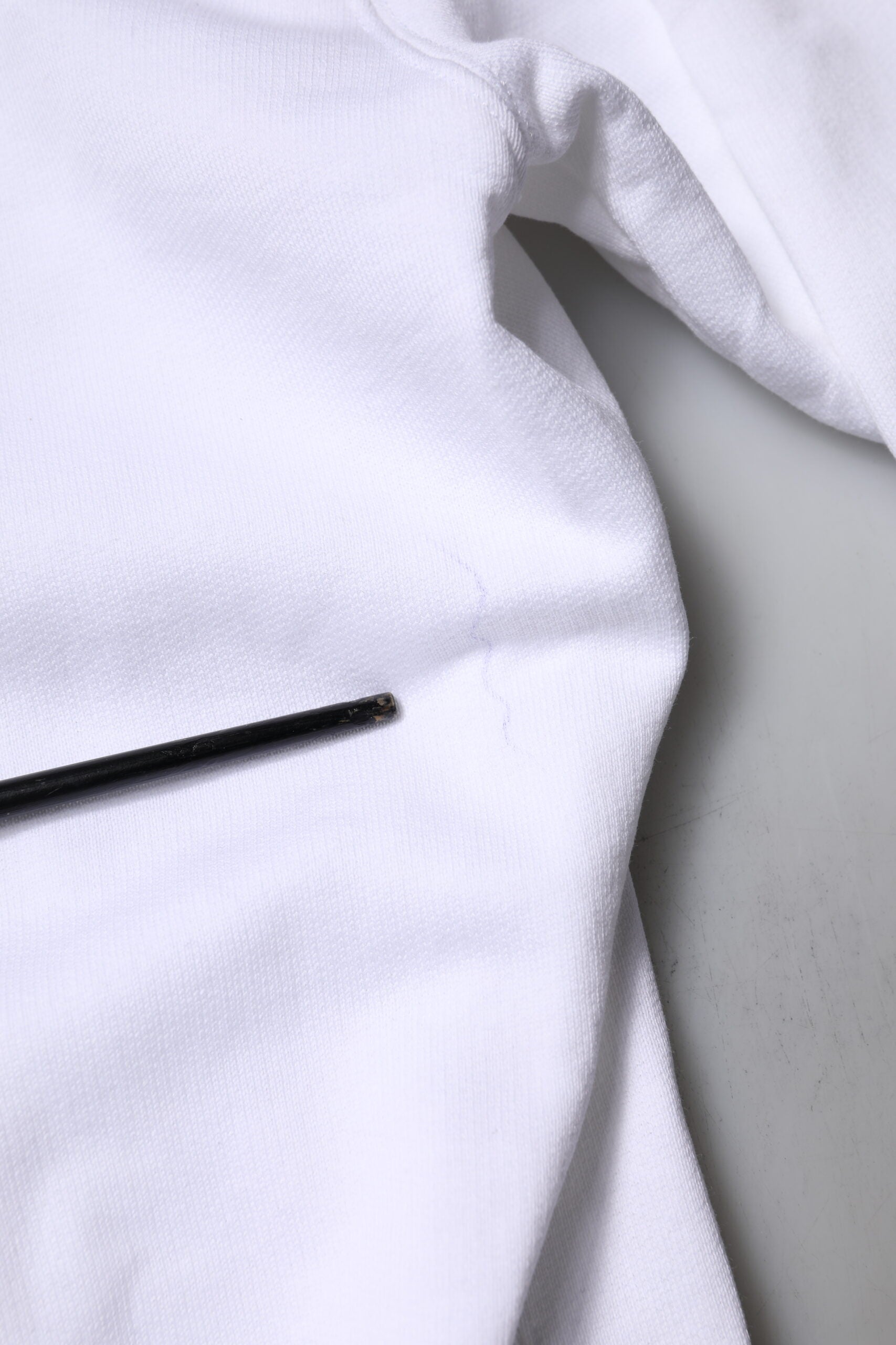 White Logo Cotton Crew Neck Pullover Sweater