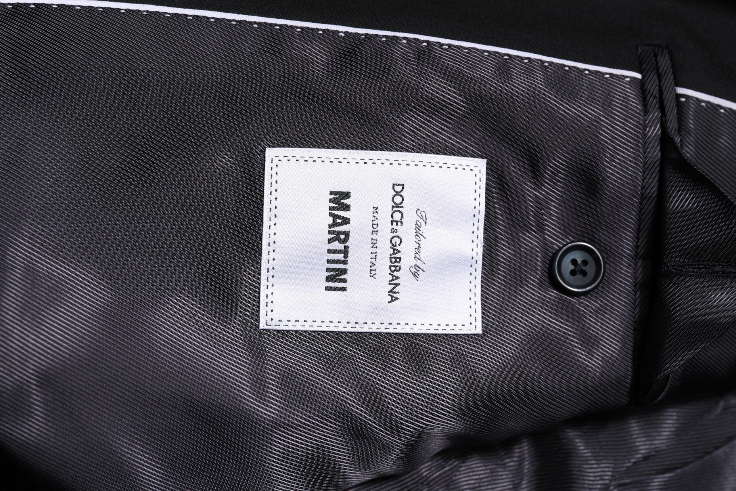 Dark Blue MARTINI Wool Blazer Coat Jacket