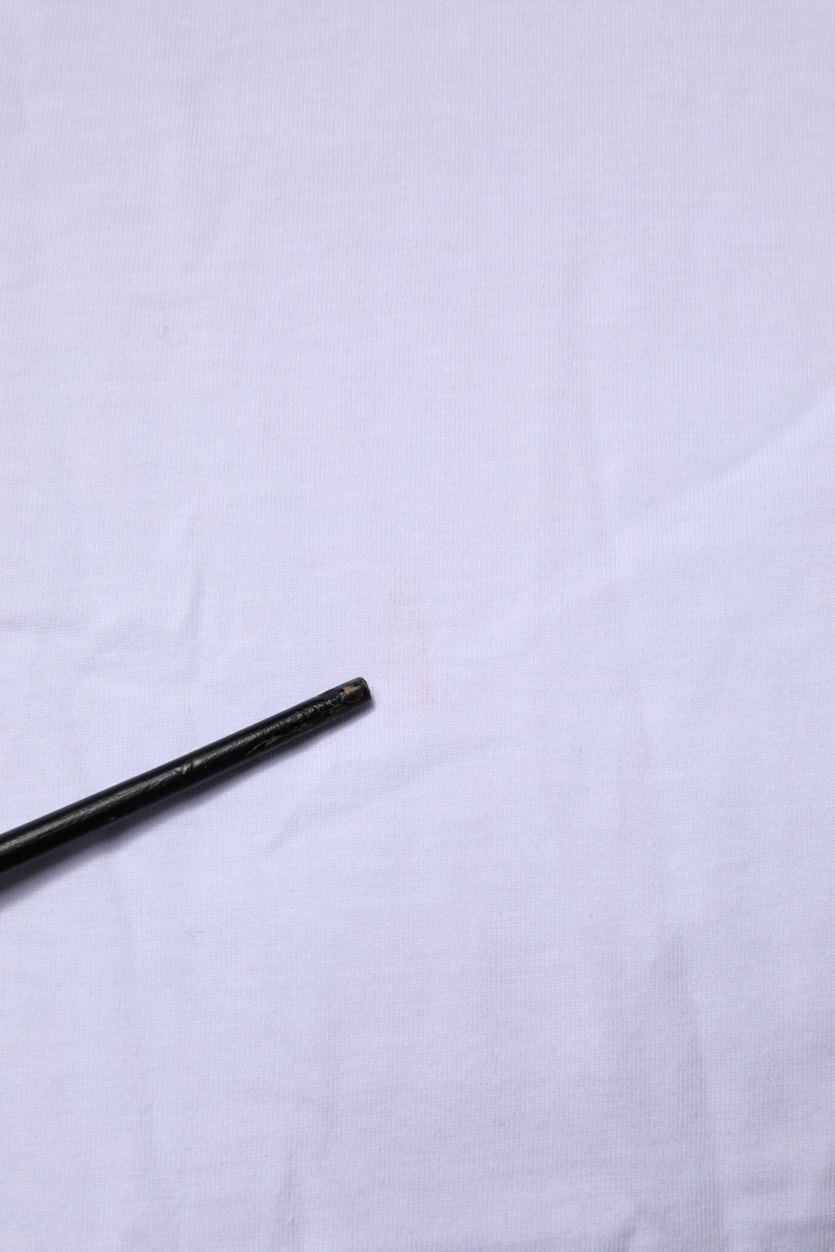 White Cotton Short Sleeves Crew Neck T-shirt