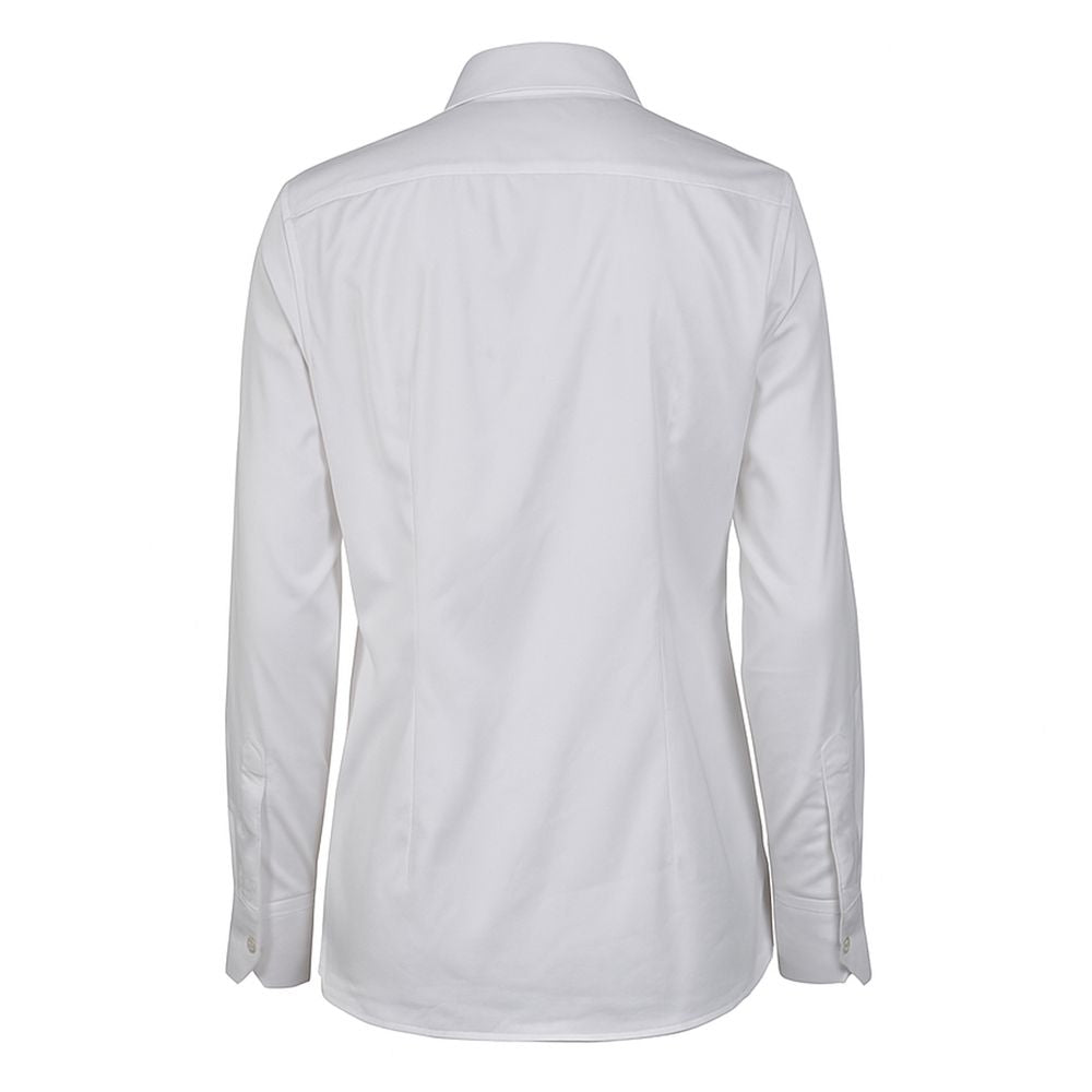 White Cotton Women's Shirt