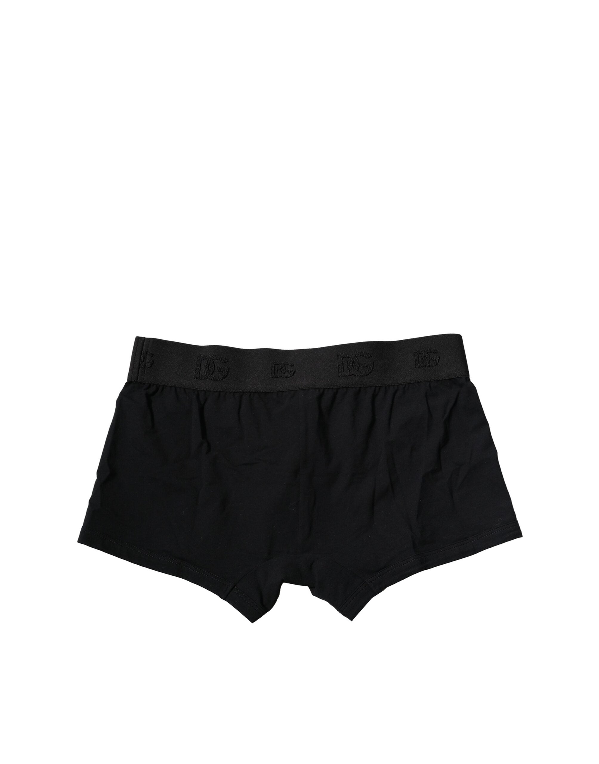 Black Cotton Stretch Regular Boxer Underwear