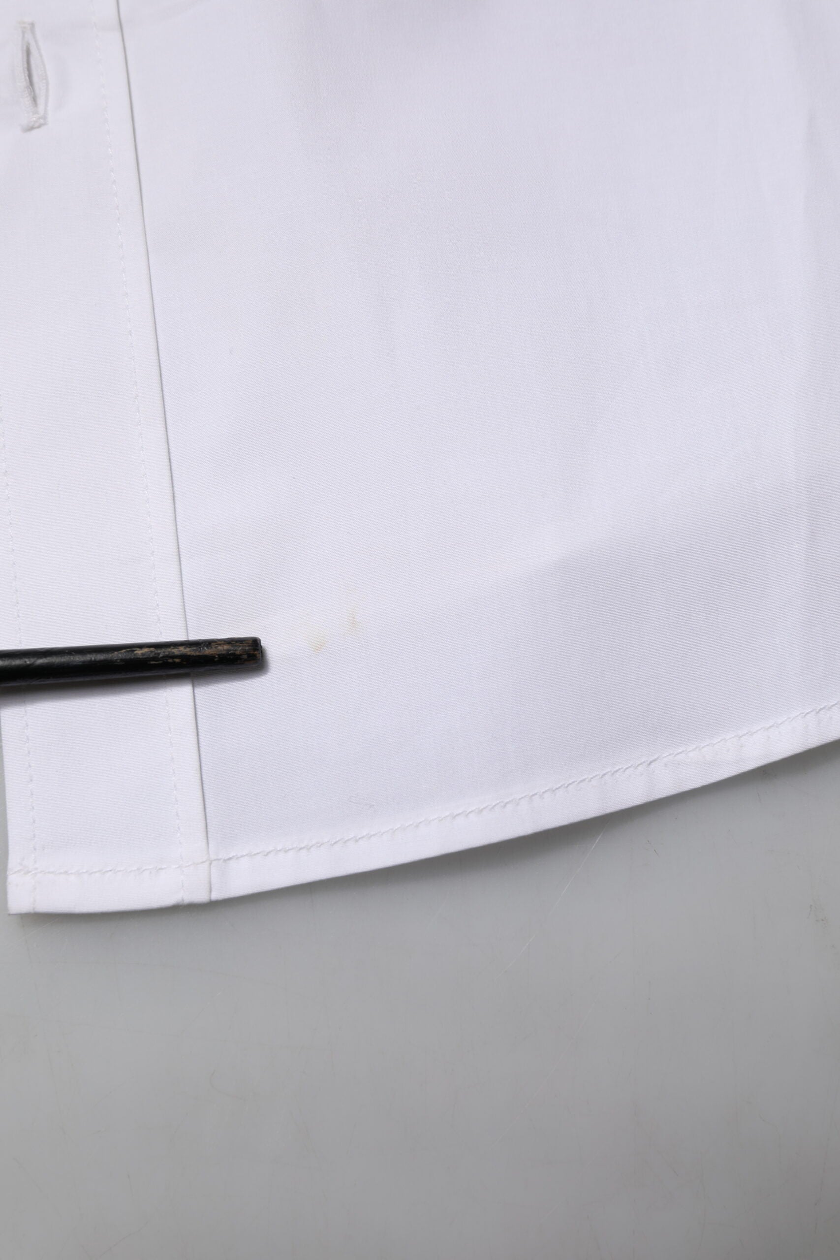 White Cotton Long Sleeves Dress Formal Shirt