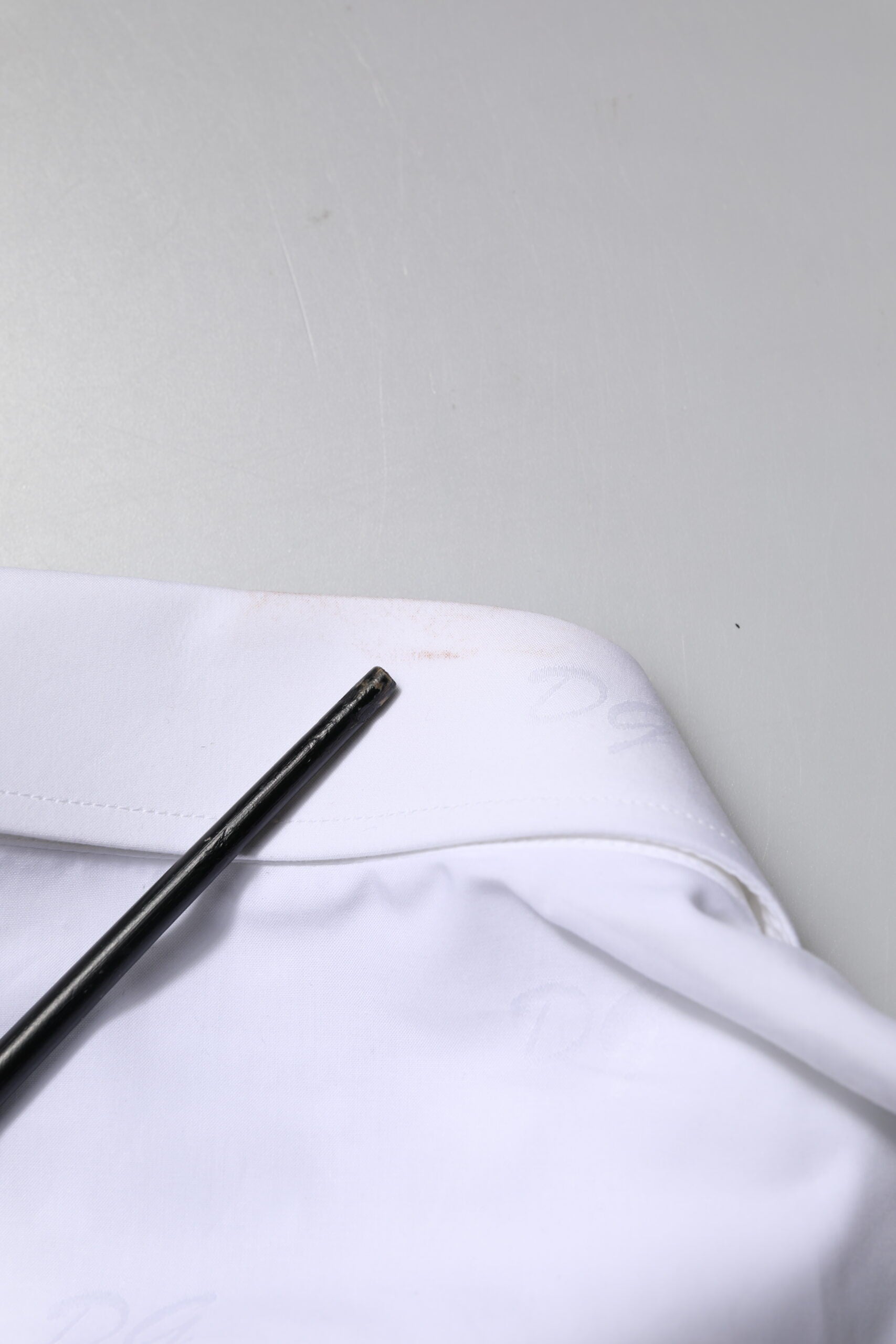 White GOLD Long Sleeves Dress Formal Shirt