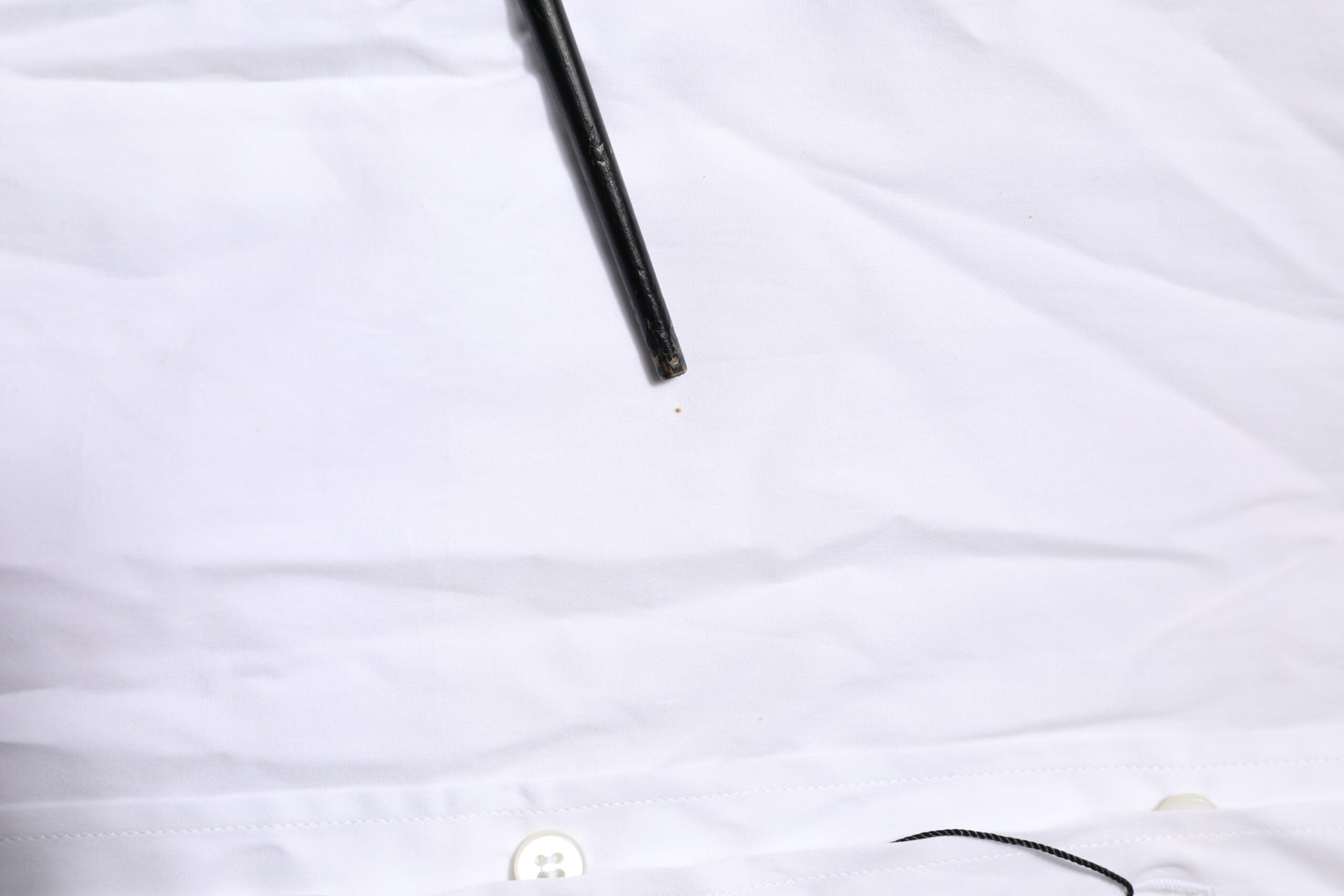 White Cotton GOLD Long Sleeves Formal Shirt