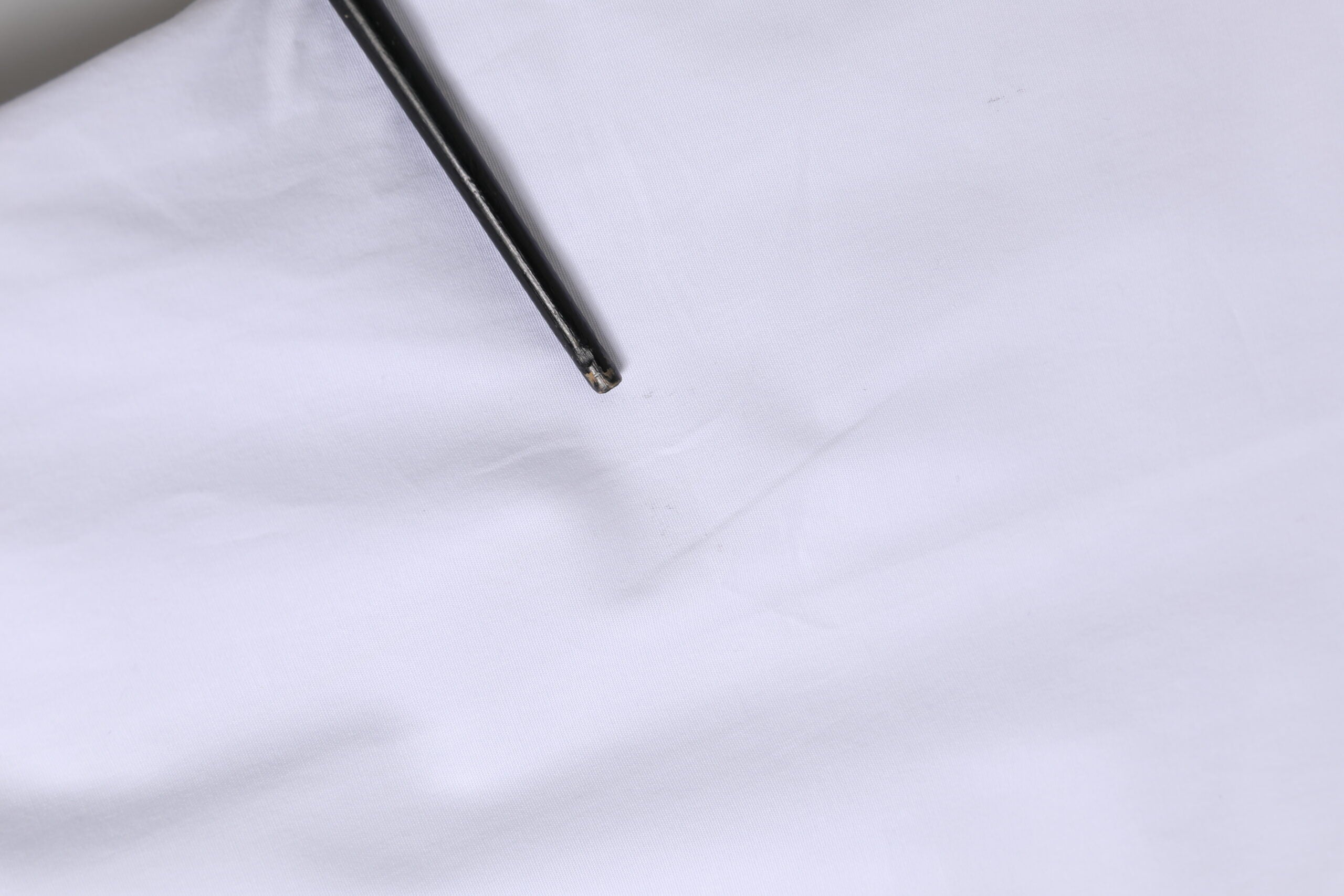 White Cotton GOLD Long Sleeves Dress Shirt